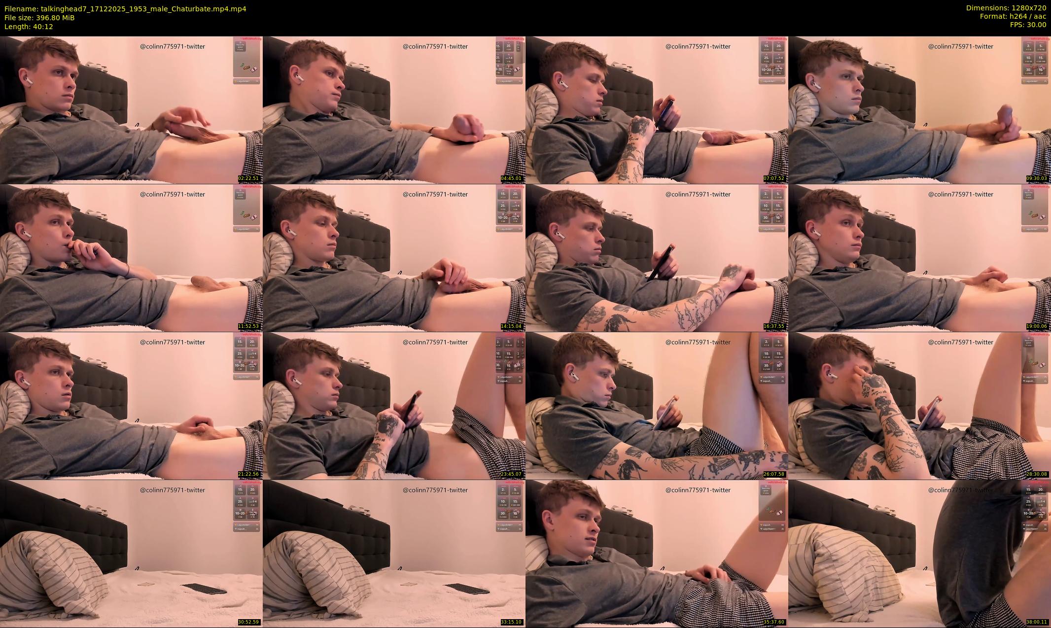 talkinghead7 — 41 minute Chaturbate male cam show recording, 720p, Dec 17, 2025