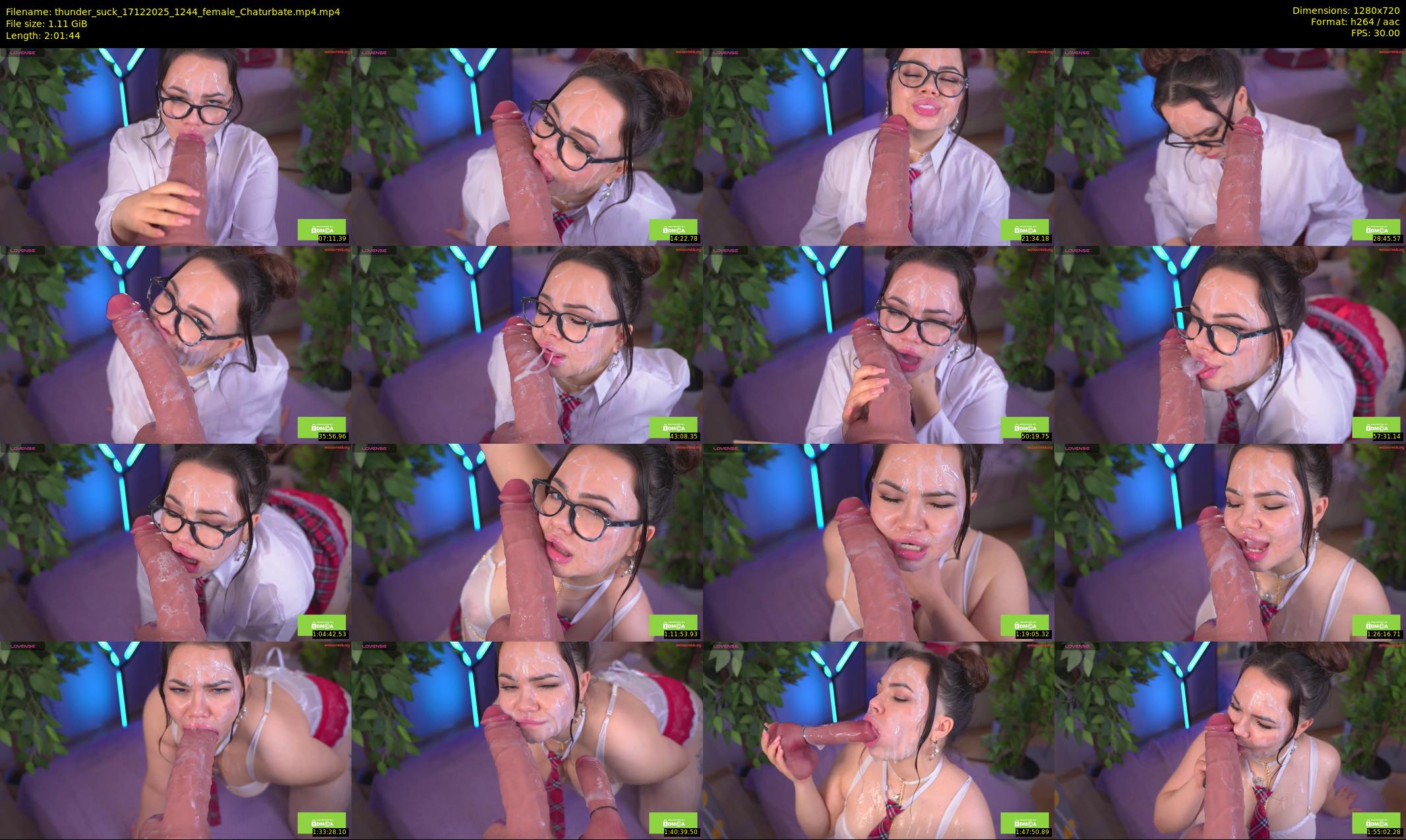 thunder_suck — 122 minute Chaturbate female cam show recording, 720p, Dec 17, 2025