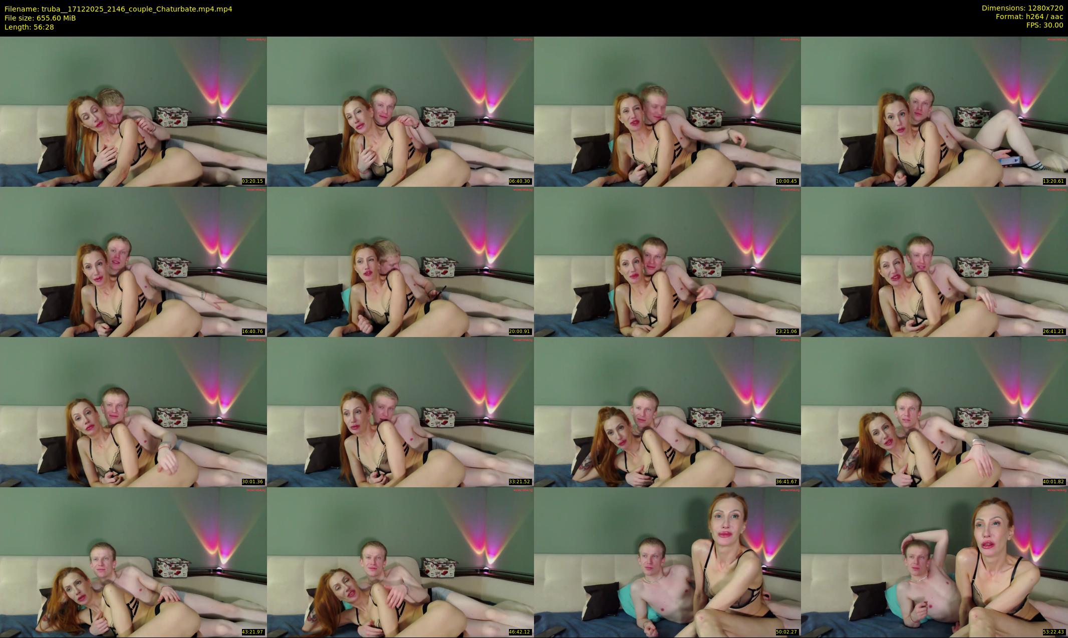 truba_ — 57 minute Chaturbate couple cam show recording, 720p, Dec 17, 2025