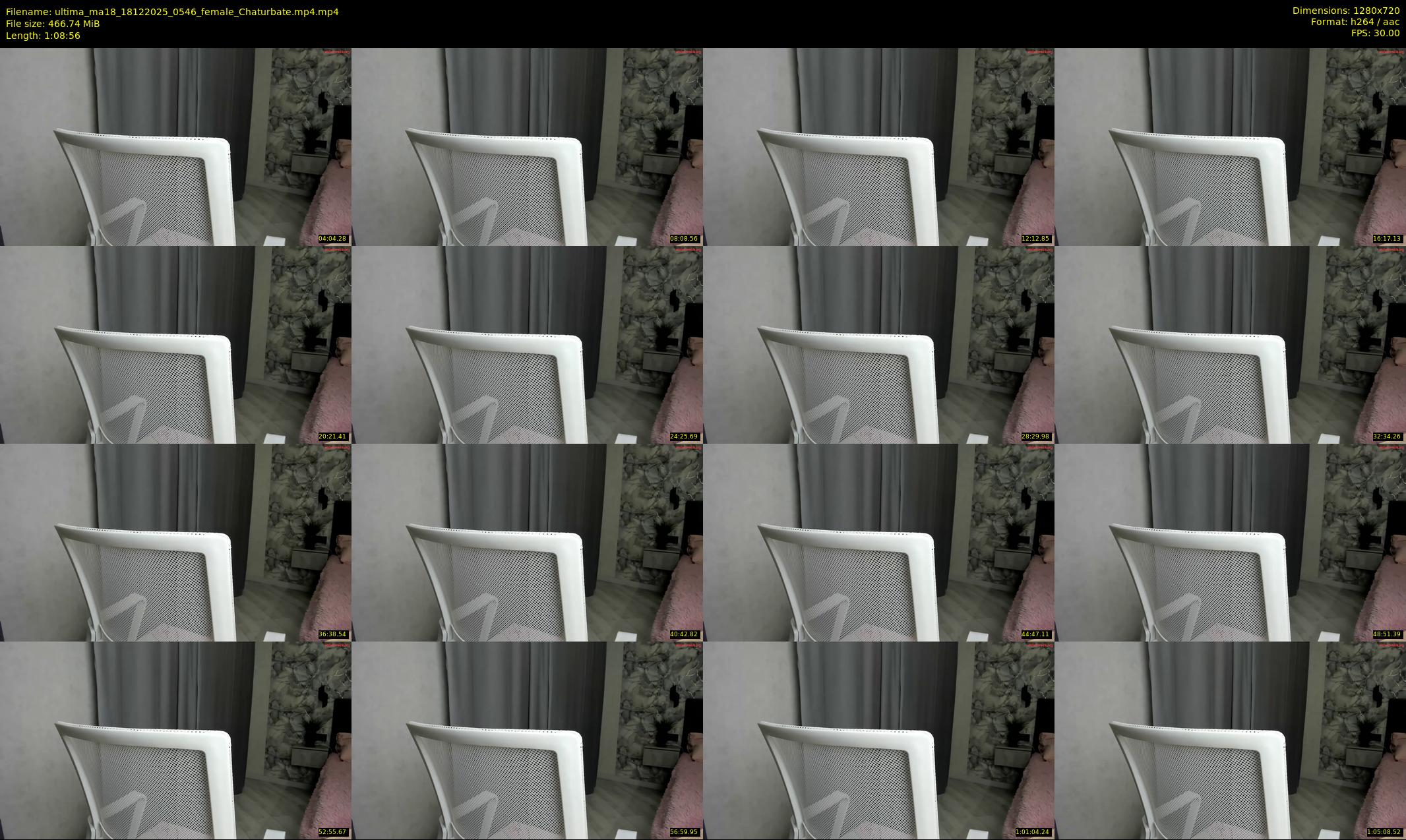 ultima_ma18 — 69 minute Chaturbate female cam show recording, 720p, Dec 18, 2025