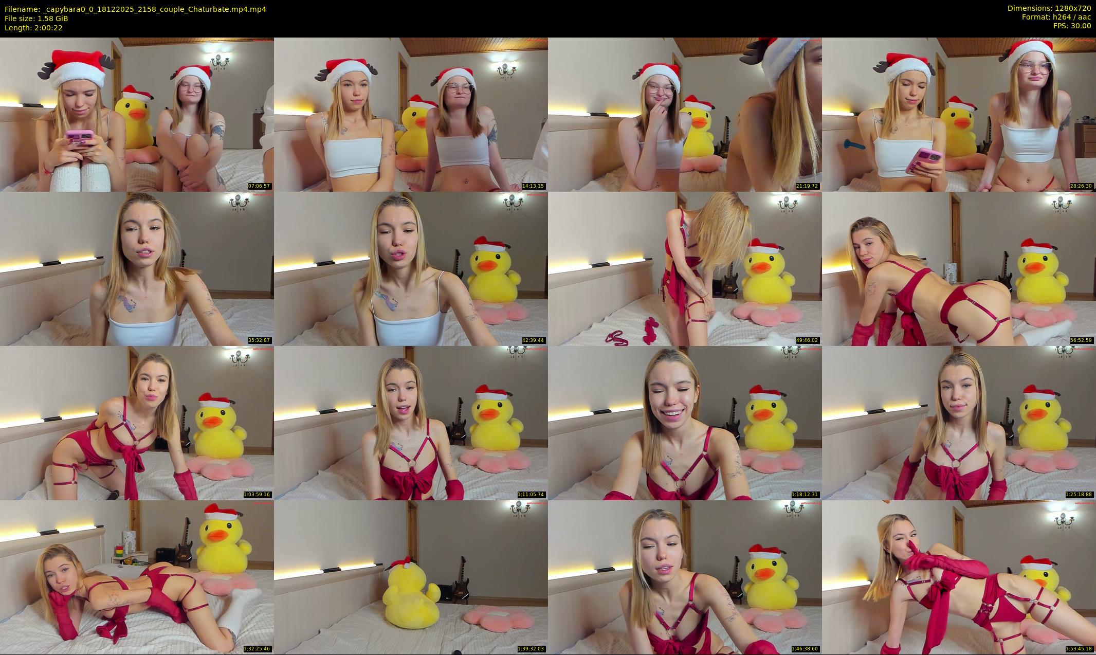 _capybara0_0 — 121 minute Chaturbate couple cam show recording, 720p, Dec 18, 2025