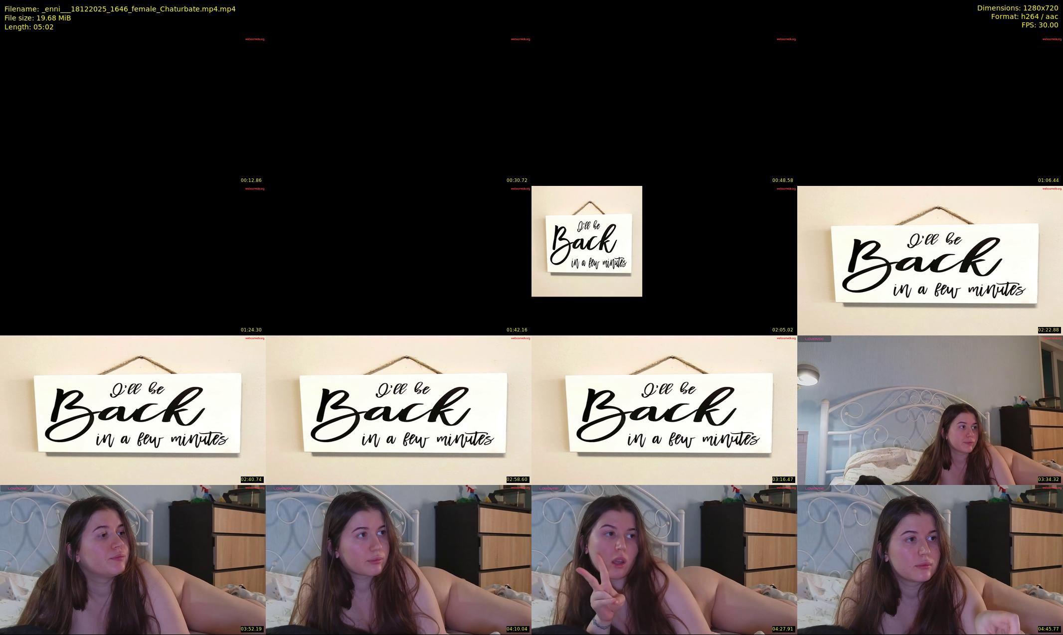 _enni__ — 6 minute Chaturbate female cam show recording, 720p, Dec 18, 2025