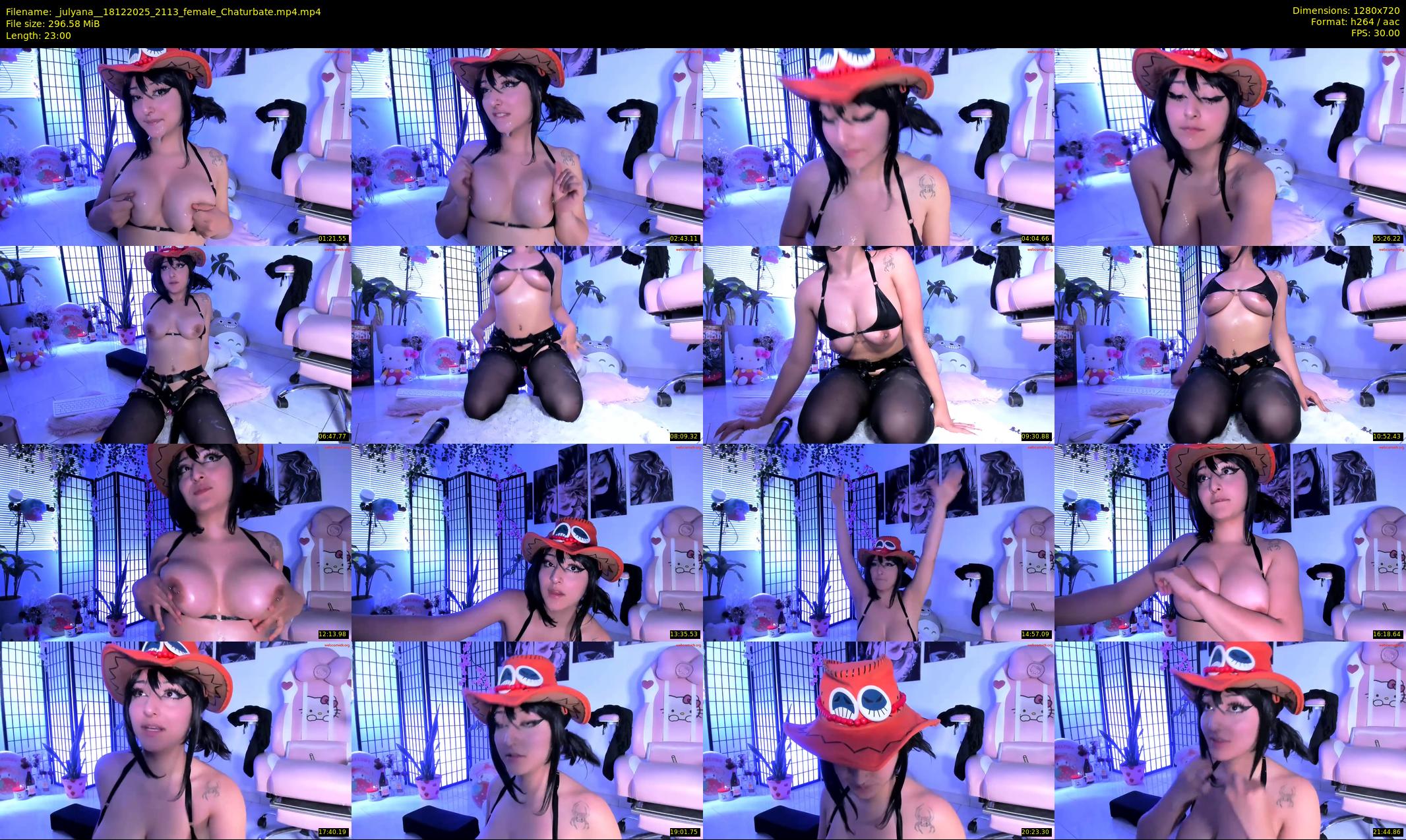 _julyana_ — 23 minute Chaturbate female cam show recording, 720p, Dec 18, 2025