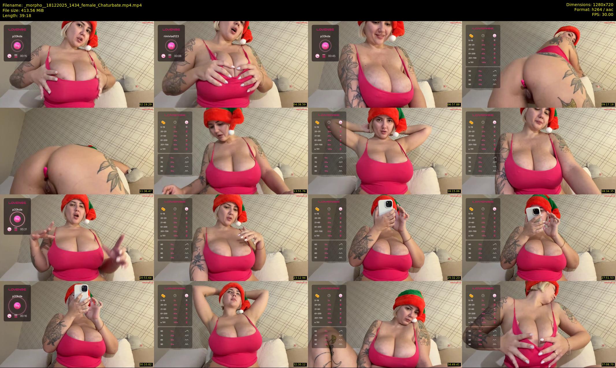 _morpho_ — 40 minute Chaturbate female cam show recording, 720p, Dec 18, 2025