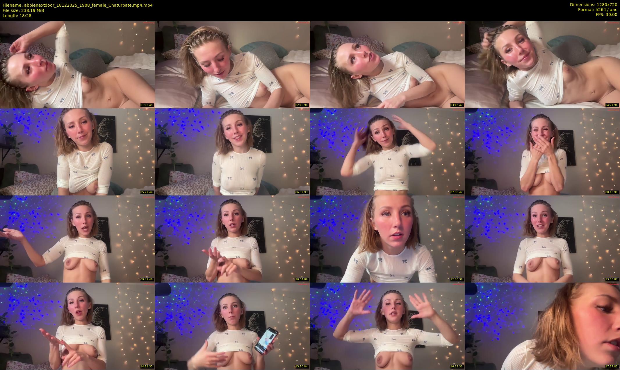 abbienextdoor — 19 minute Chaturbate female cam show recording, 720p, Dec 18, 2025