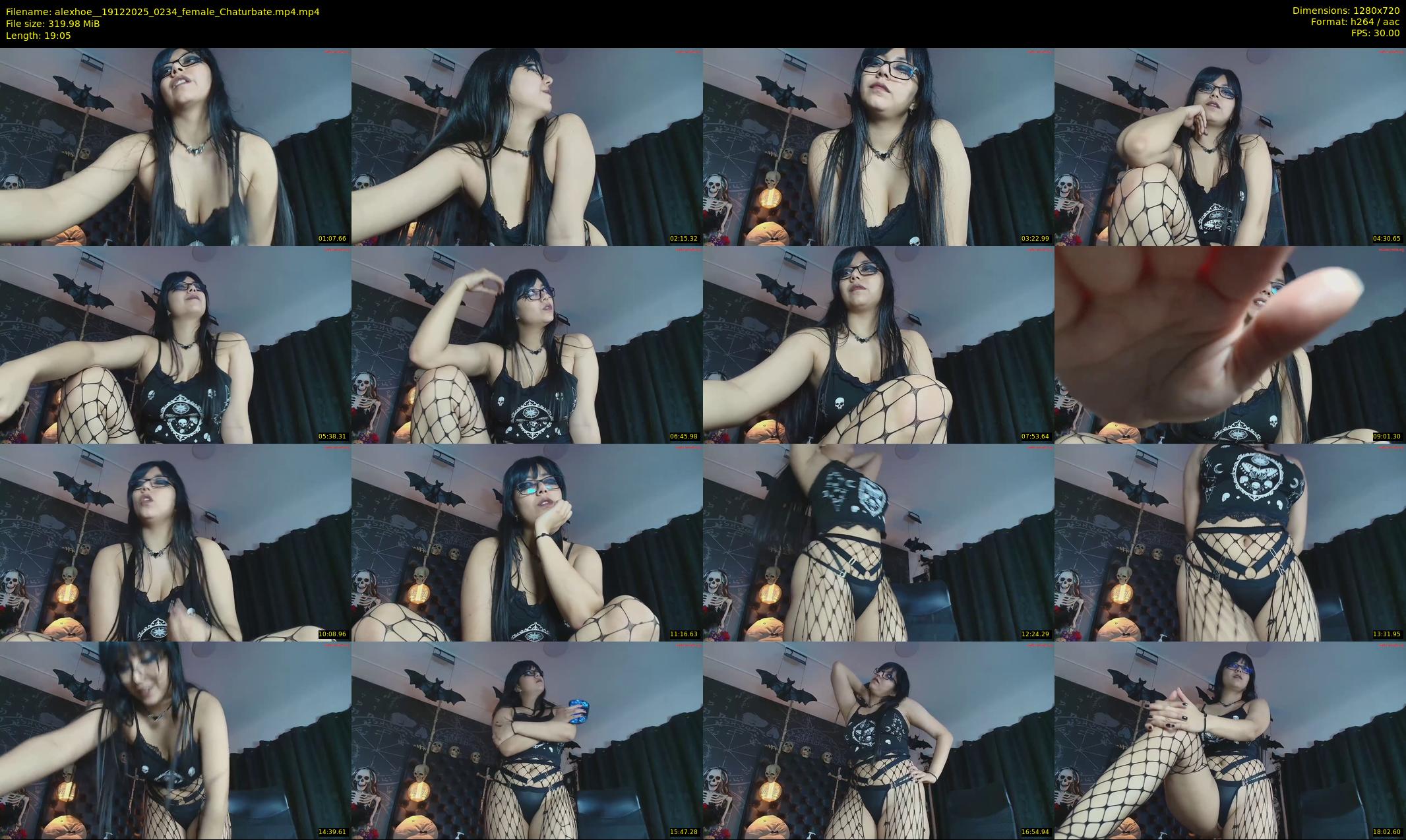alexhoe_ — 20 minute Chaturbate female cam show recording, 720p, Dec 19, 2025