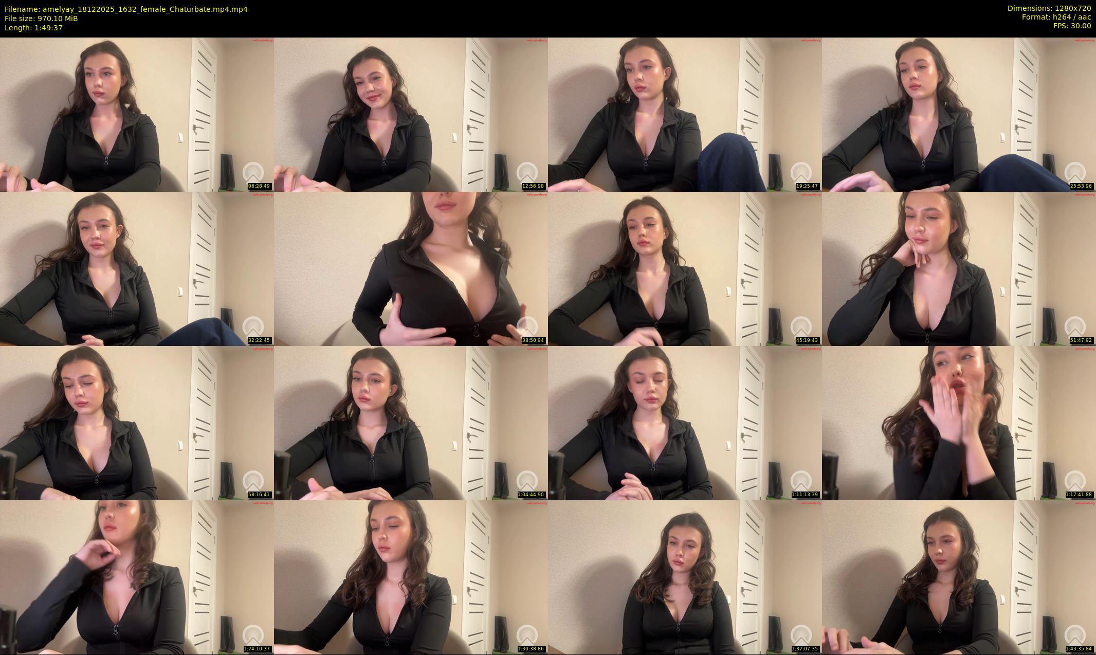 amelyay — 110 minute Chaturbate female cam show recording, 720p, Dec 18, 2025