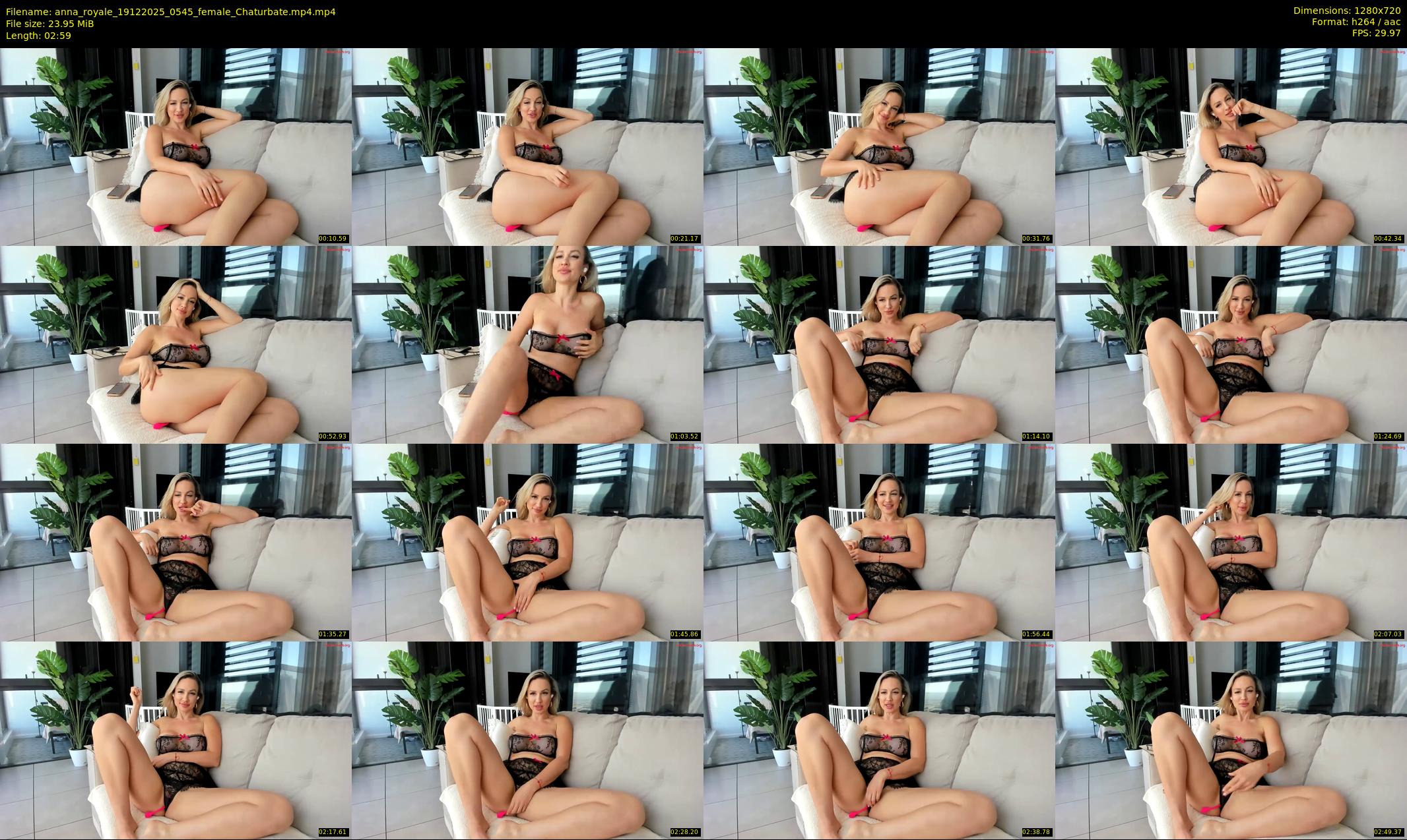 anna_royale — 3 minute Chaturbate female cam show recording, 720p, Dec 19, 2025