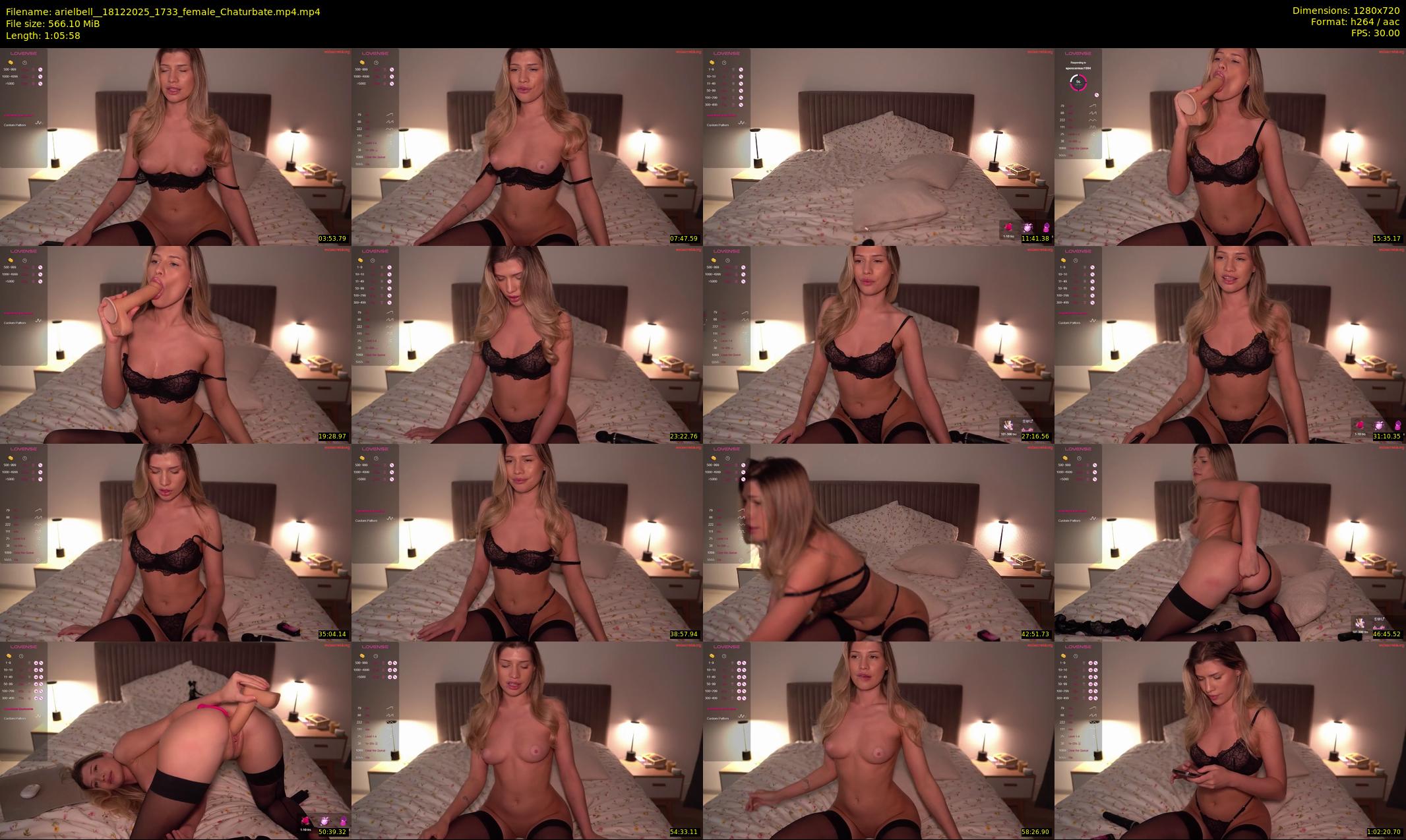 arielbell_ — 66 minute Chaturbate female cam show recording, 720p, Dec 18, 2025