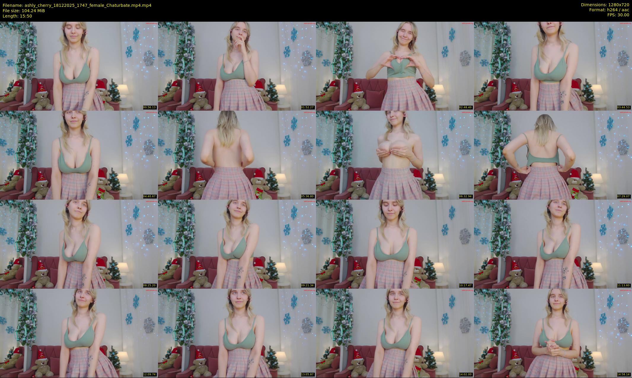 ashly_cherry — 16 minute Chaturbate female cam show recording, 720p, Dec 18, 2025