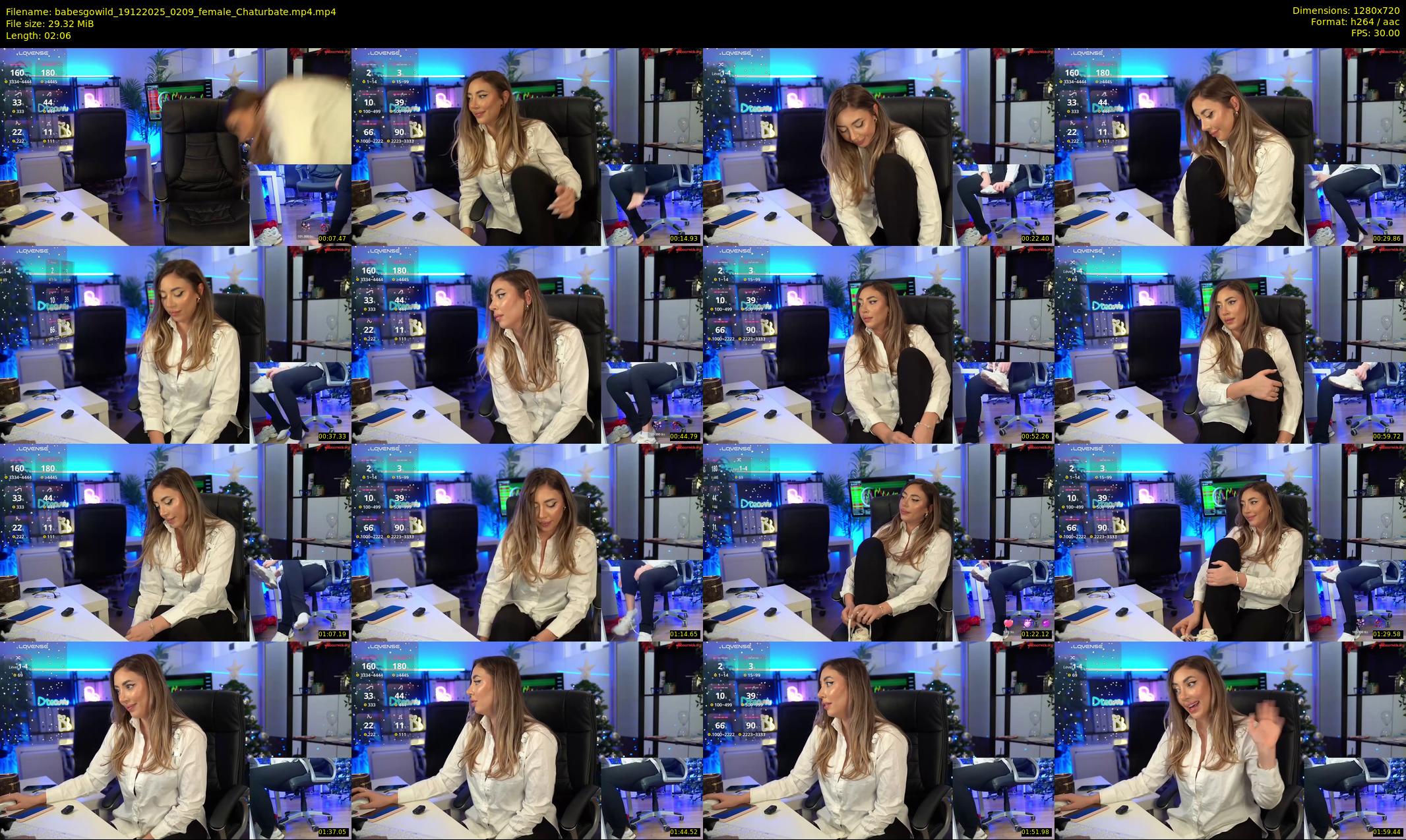 babesgowild — 3 minute Chaturbate couple cam show recording, 720p, Dec 19, 2025