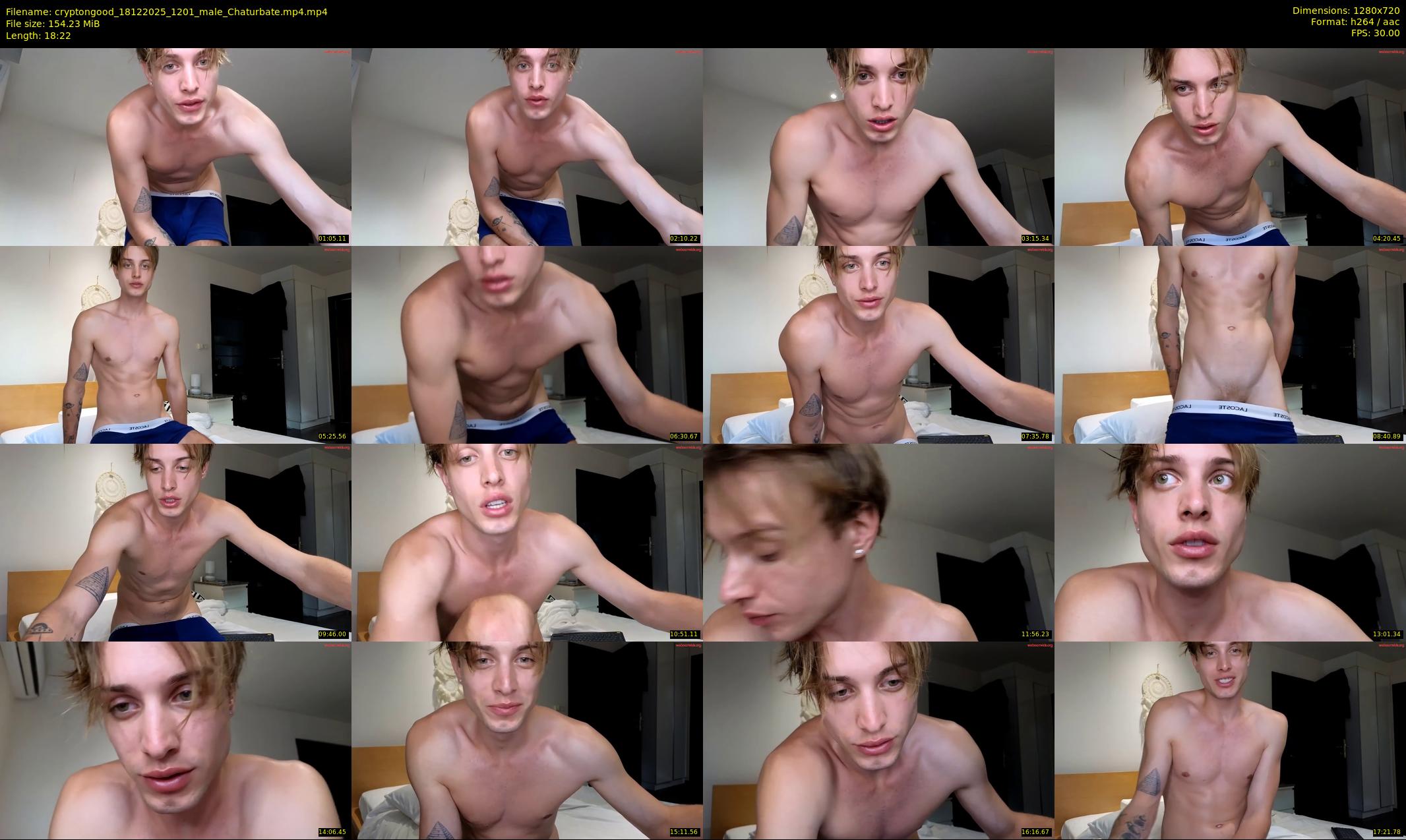 cryptongood — 19 minute Chaturbate male cam show recording, 720p, Dec 18, 2025