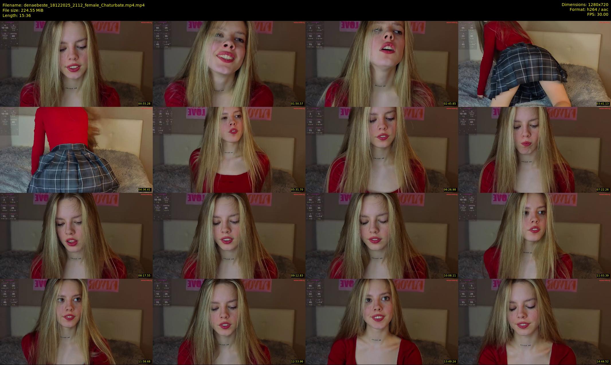 denaebeste — 16 minute Chaturbate female cam show recording, 720p, Dec 18, 2025