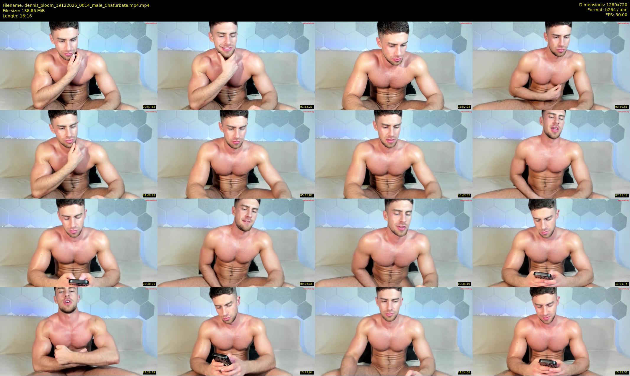 dennis_bloom — 17 minute Chaturbate male cam show recording, 720p, Dec 19, 2025