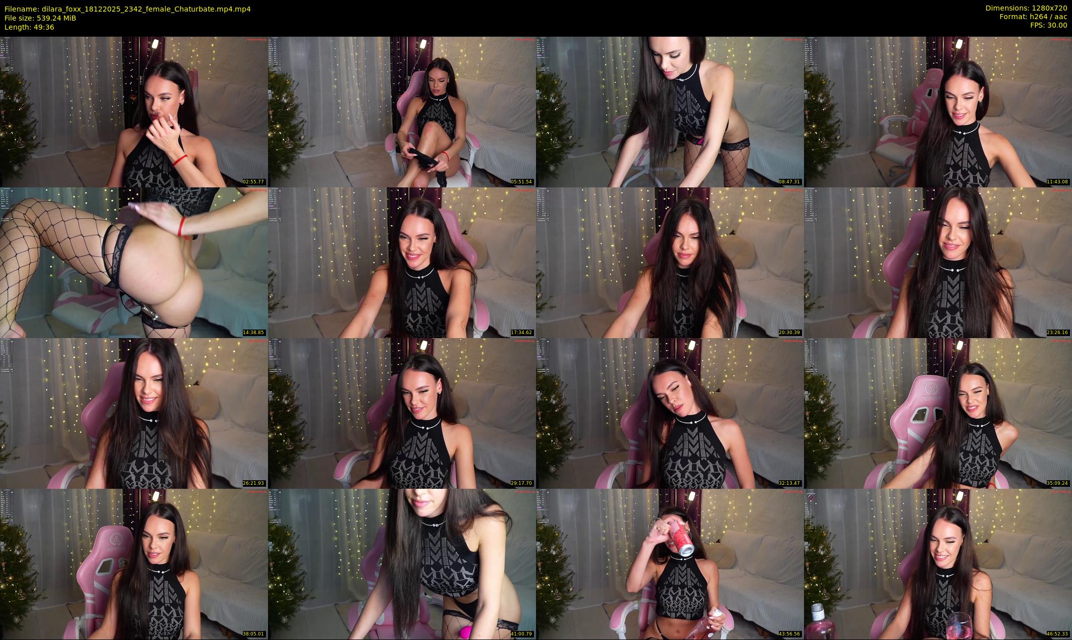 dilara_foxx — 50 minute Chaturbate female cam show recording, 720p, Dec 18, 2025
