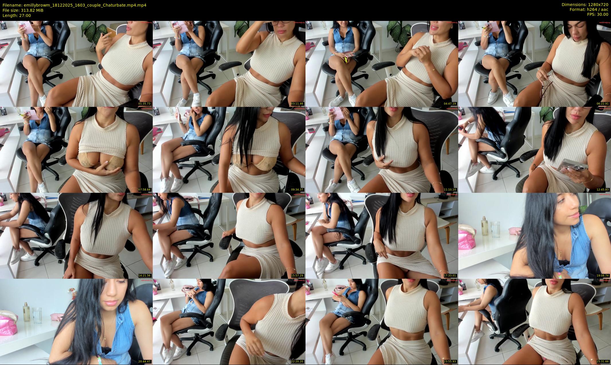 emillybrowm — 27 minute Chaturbate couple cam show recording, 720p, Dec 18, 2025
