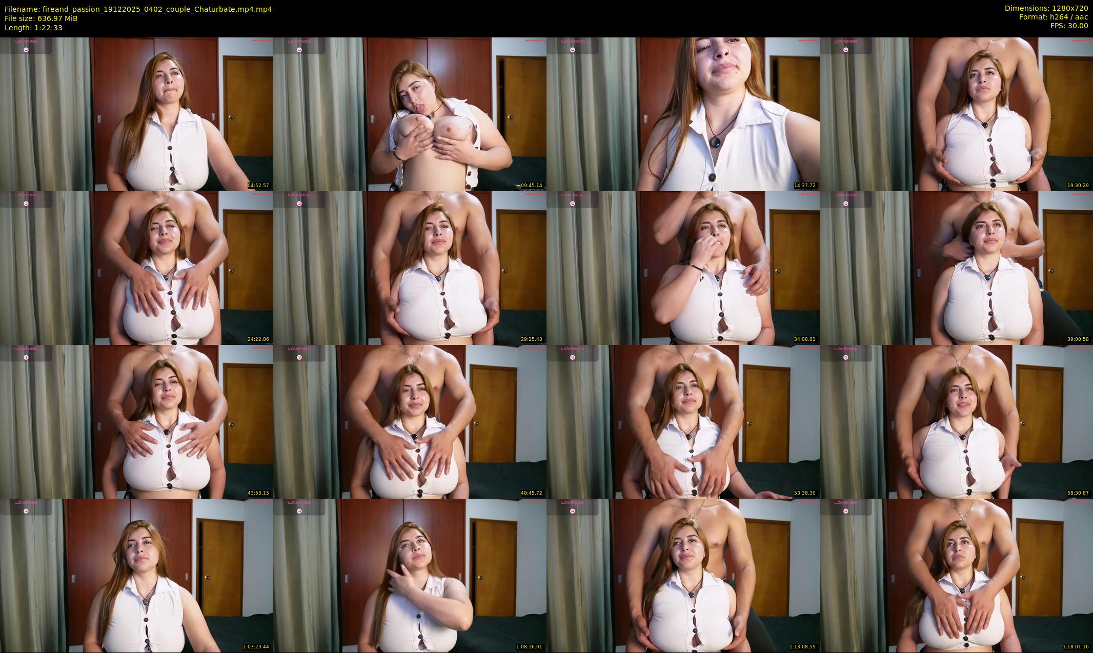 fireand_passion — 83 minute Chaturbate couple cam show recording, 720p, Dec 19, 2025