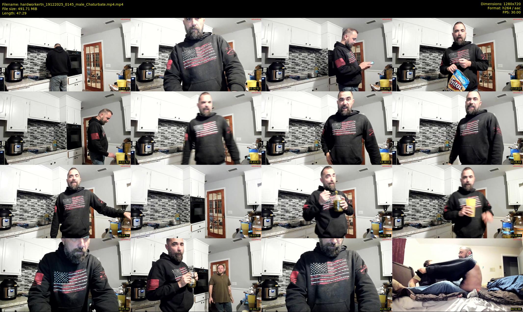 hardworkertn — 48 minute Chaturbate male cam show recording, 720p, Dec 19, 2025