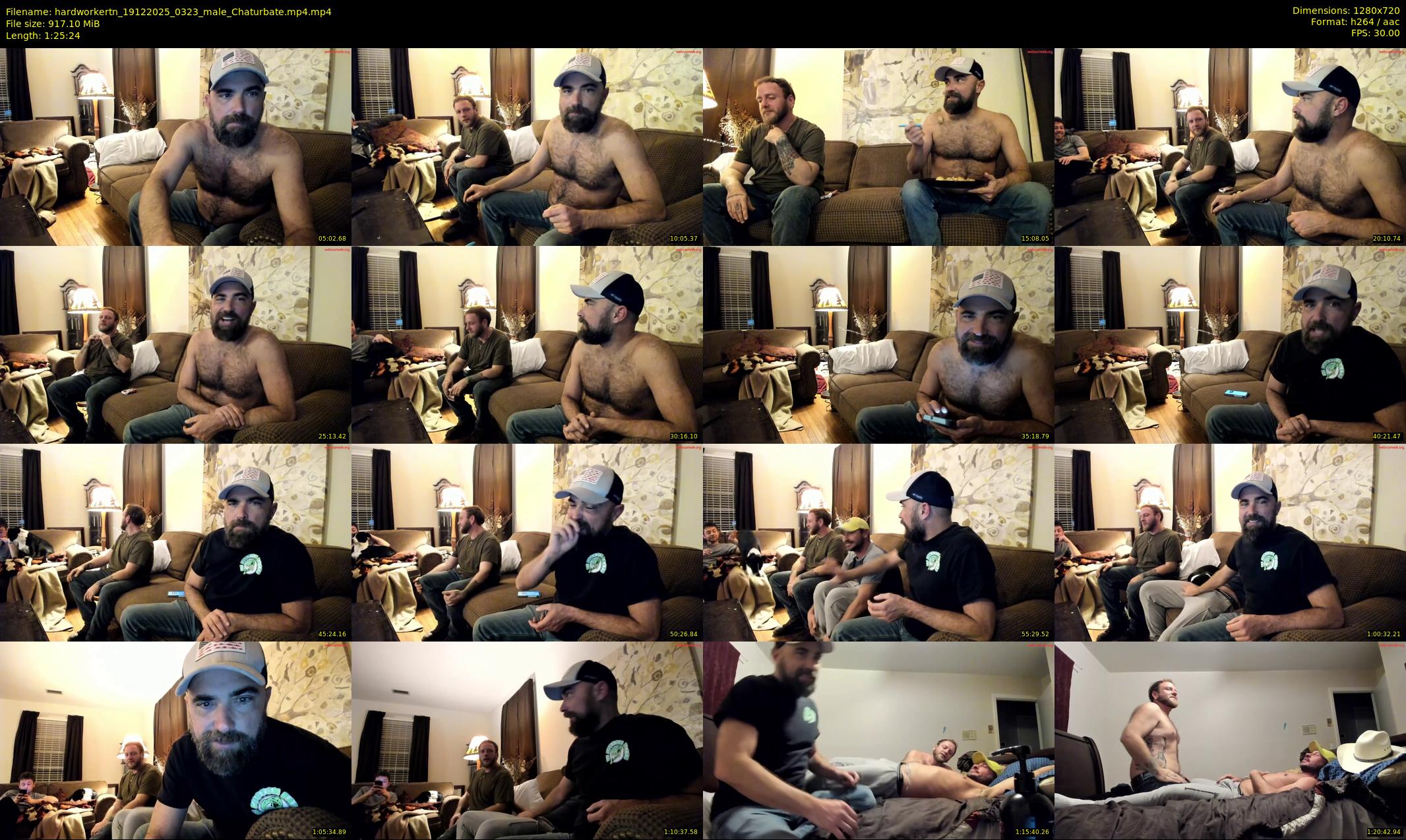 hardworkertn — 86 minute Chaturbate male cam show recording, 720p, Dec 19, 2025