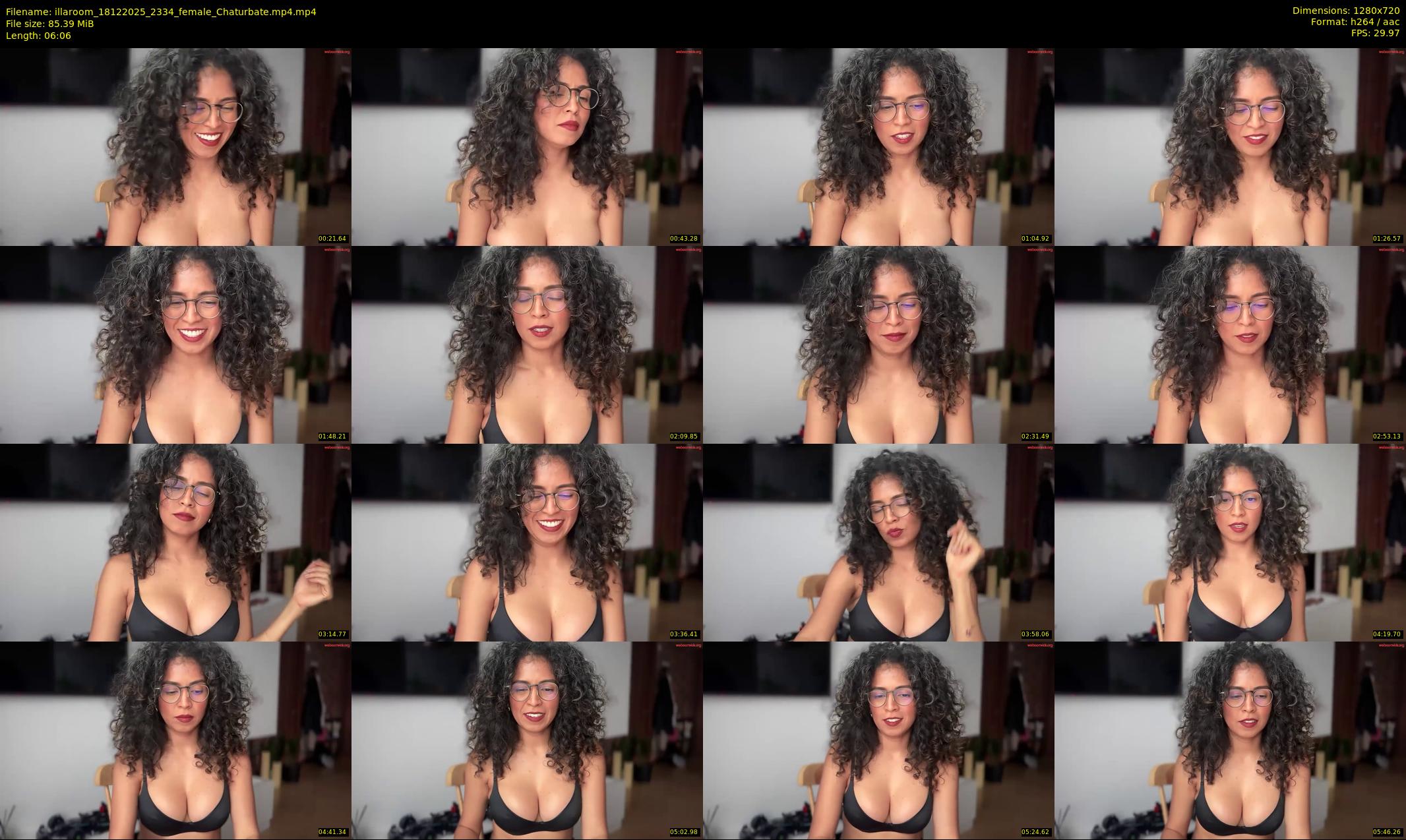 illaroom — 7 minute Chaturbate female cam show recording, 720p, Dec 18, 2025