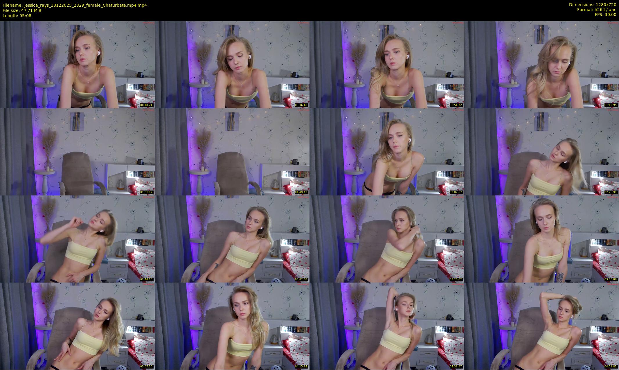 jessica_rays — 6 minute Chaturbate couple cam show recording, 720p, Dec 18, 2025