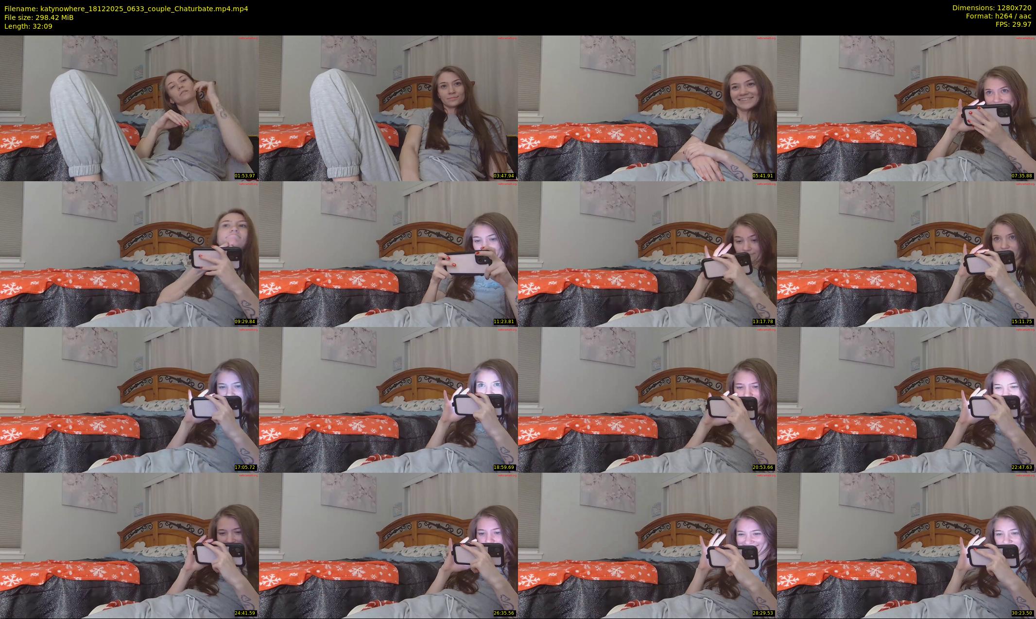 katynowhere — 33 minute Chaturbate female cam show recording, 720p, Dec 18, 2025