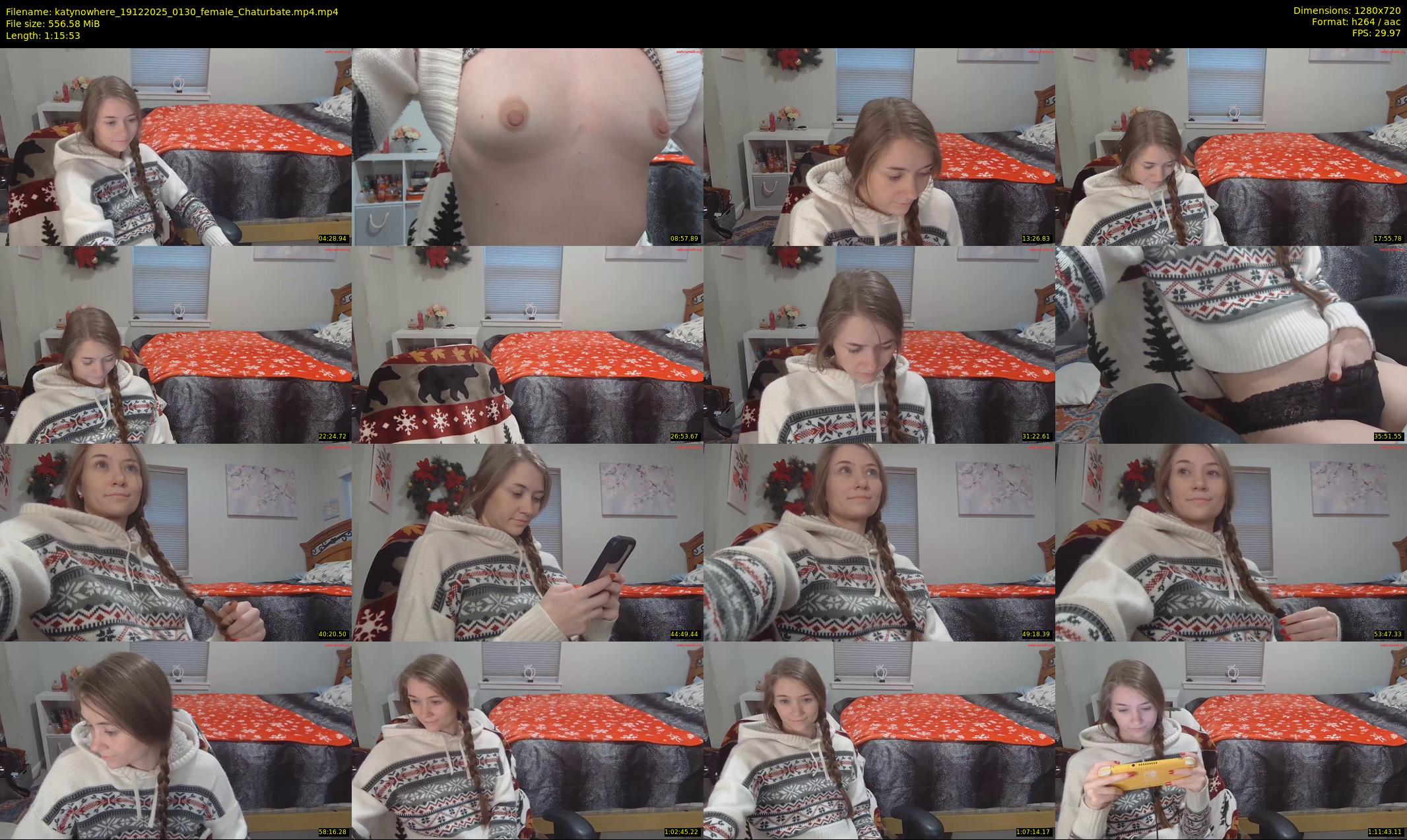 katynowhere — 76 minute Chaturbate female cam show recording, 720p, Dec 19, 2025