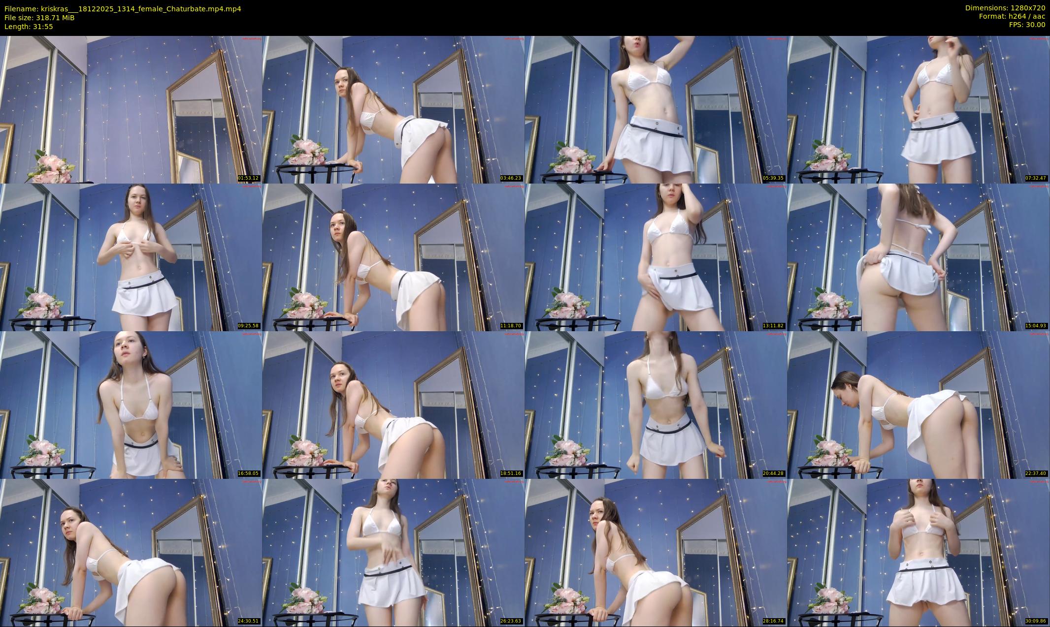 kriskras__ — 32 minute Chaturbate female cam show recording, 720p, Dec 18, 2025