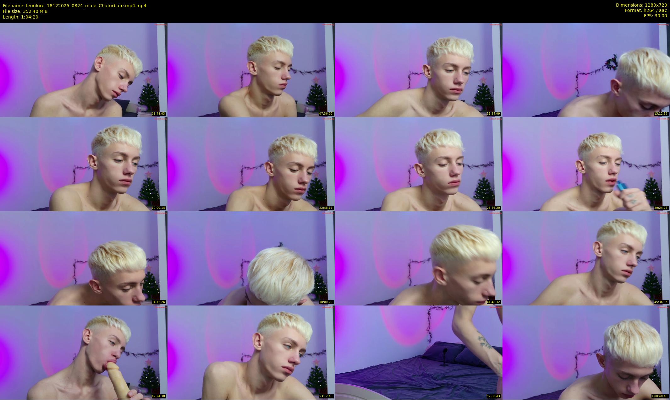 leonlure — 65 minute Chaturbate male cam show recording, 720p, Dec 18, 2025