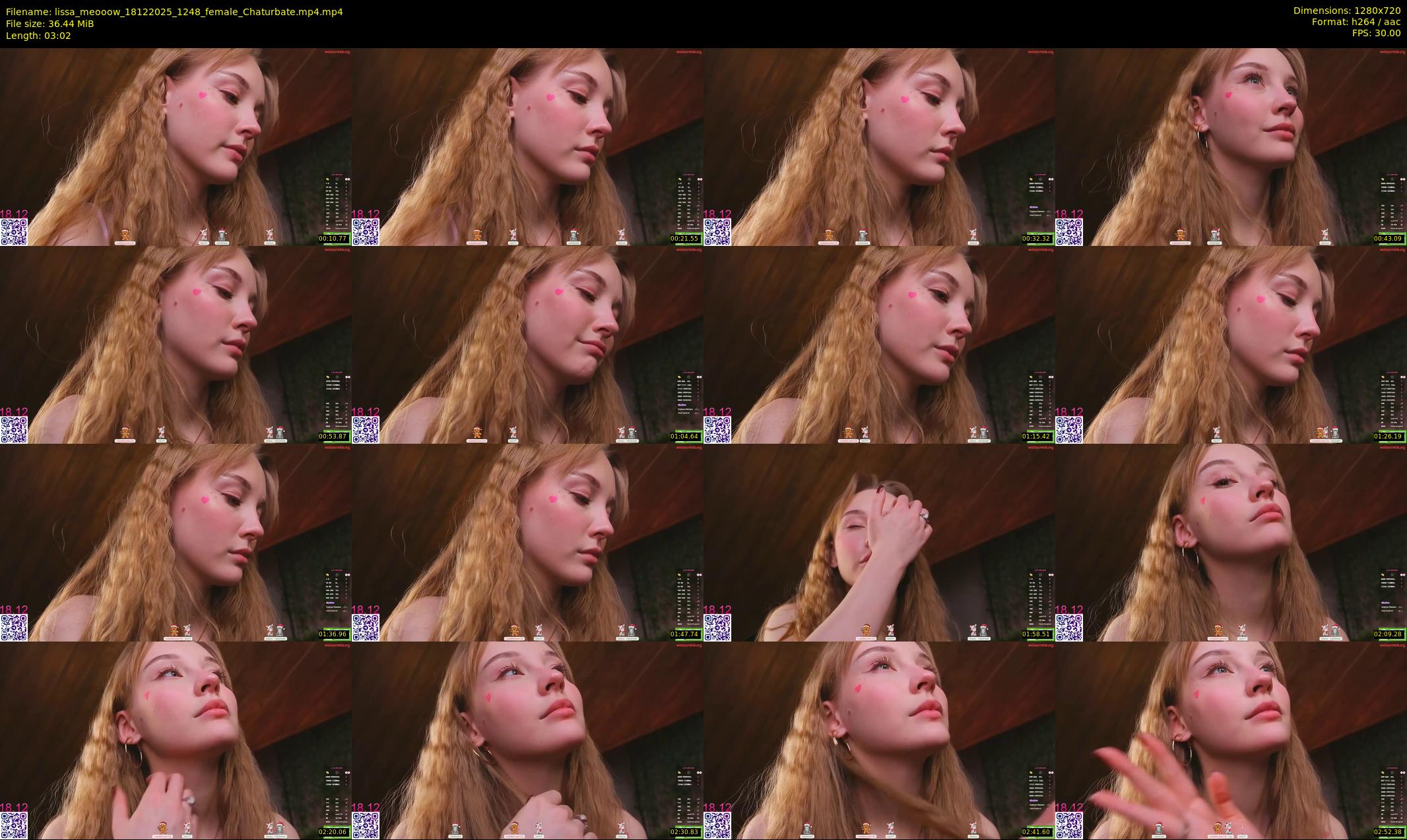 lissa_meooow — 4 minute Chaturbate female cam show recording, 720p, Dec 18, 2025