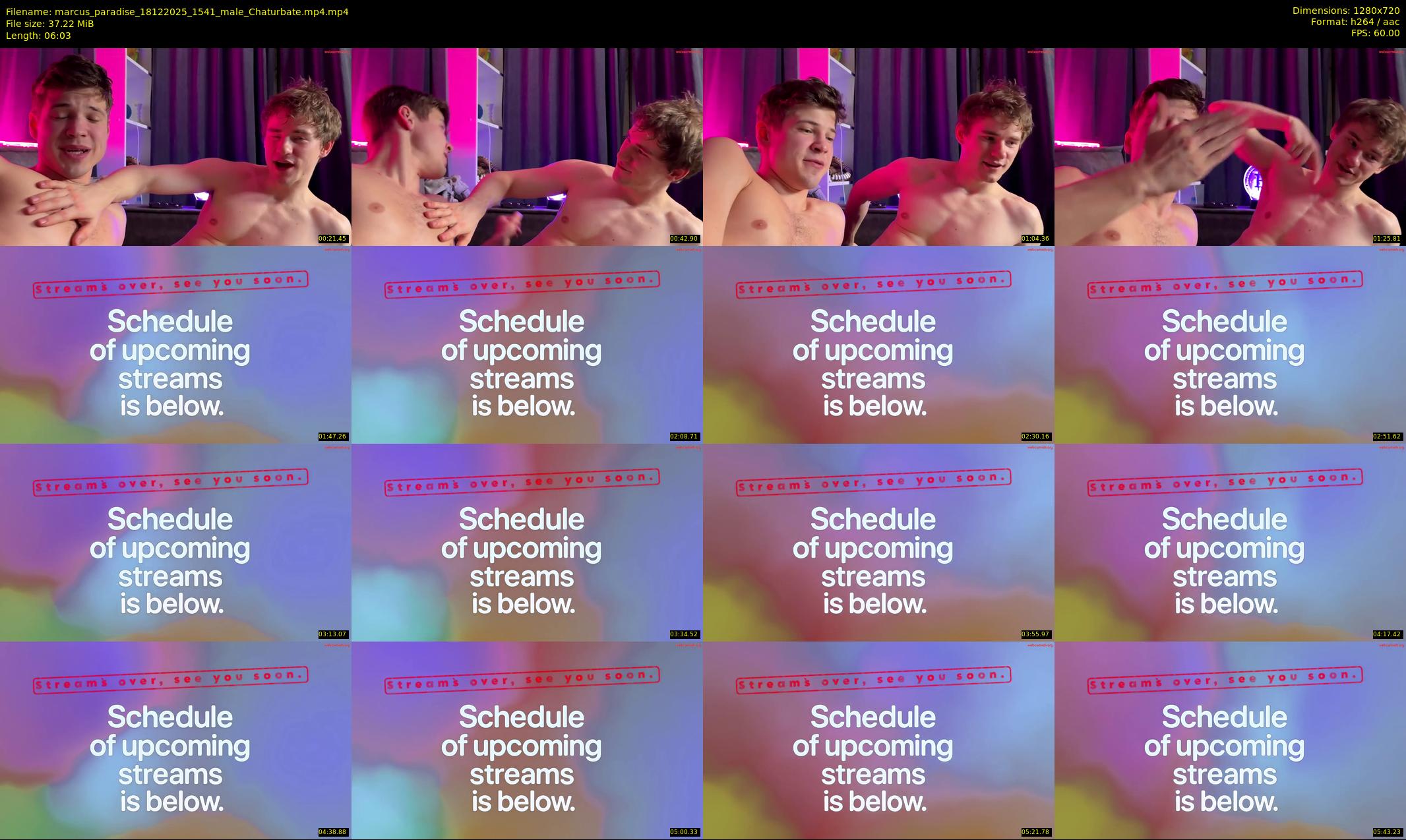 marcus_paradise — 7 minute Chaturbate male cam show recording, 720p, Dec 18, 2025