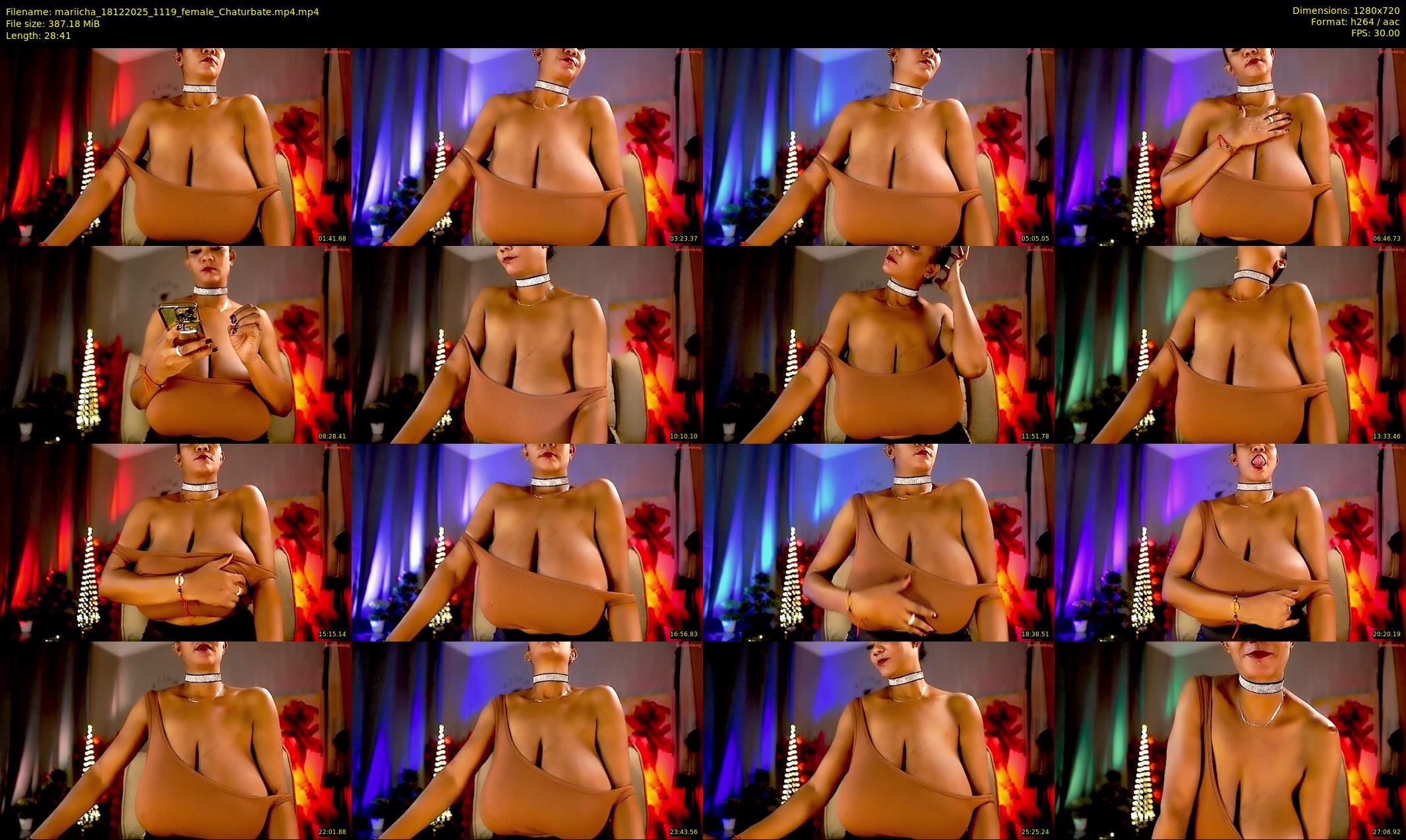 mariicha — 29 minute Chaturbate female cam show recording, 720p, Dec 18, 2025