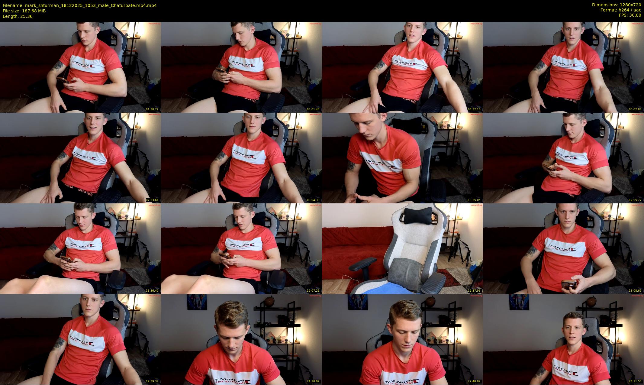 mark_shturman — 26 minute Chaturbate male cam show recording, 720p, Dec 18, 2025
