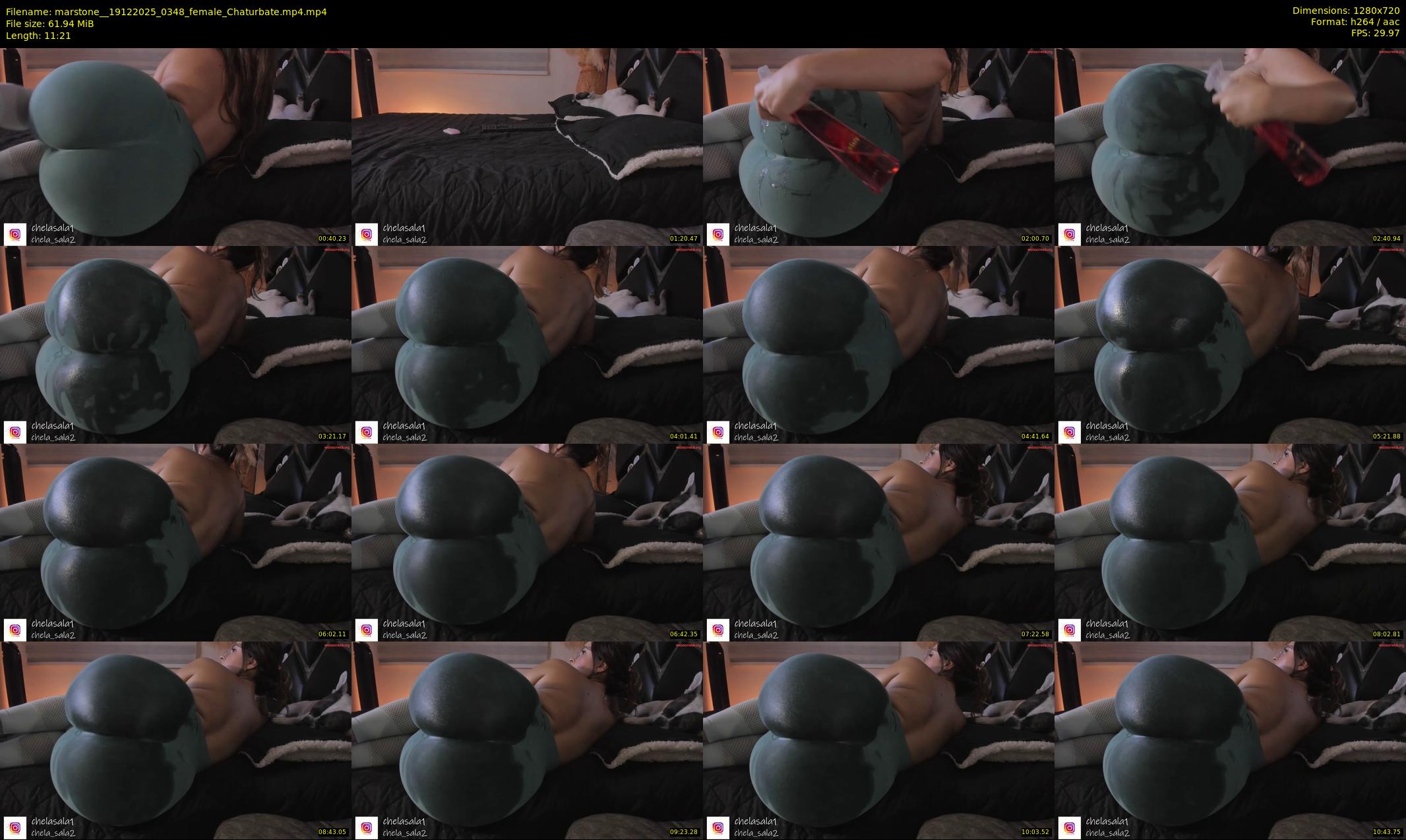 marstone_ — 12 minute Chaturbate female cam show recording, 720p, Dec 19, 2025