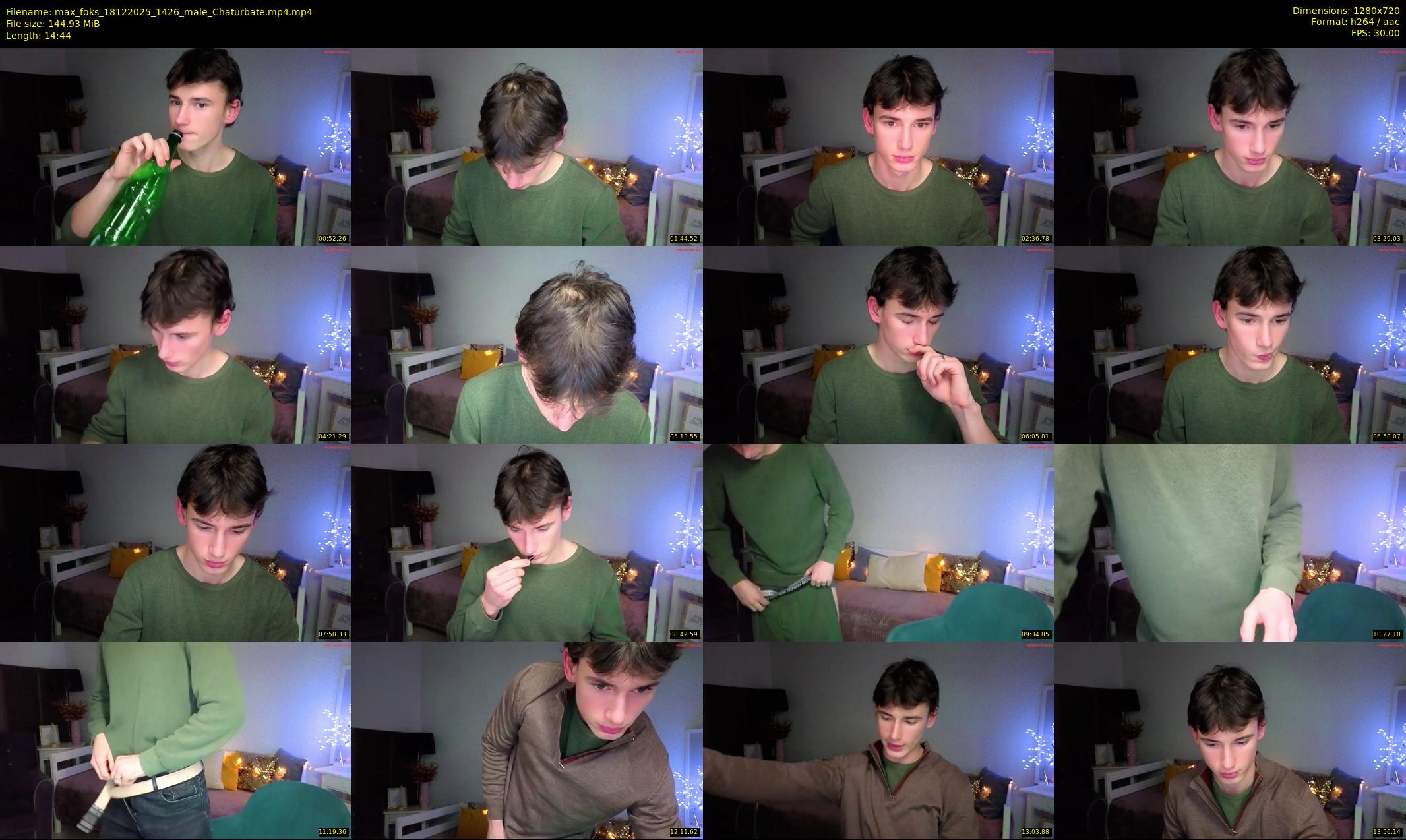 max_foks — 15 minute Chaturbate male cam show recording, 720p, Dec 18, 2025