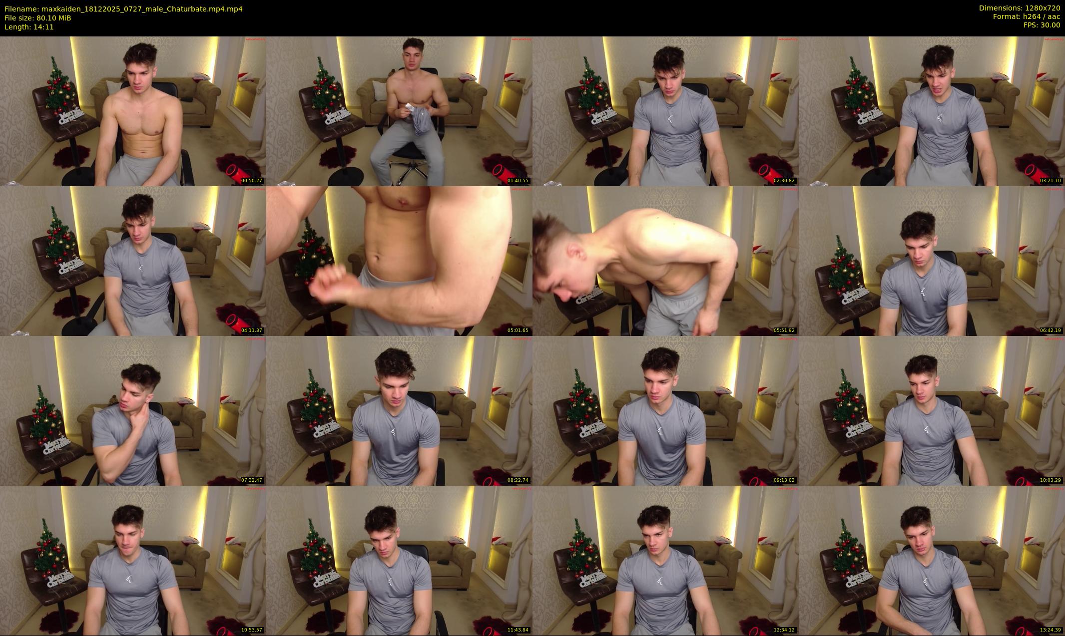 maxkaiden — 15 minute Chaturbate male cam show recording, 720p, Dec 18, 2025