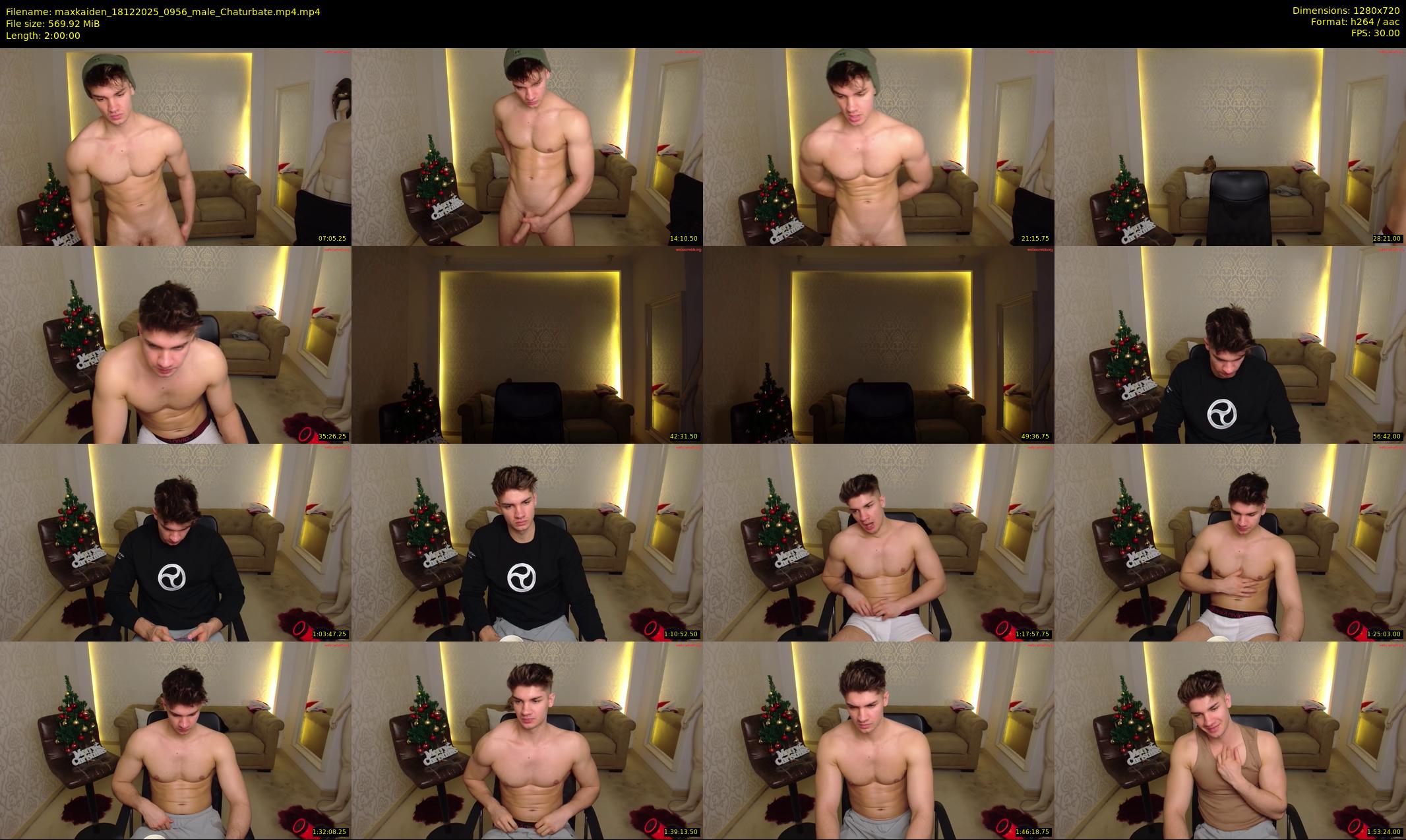 maxkaiden — 120 minute Chaturbate male cam show recording, 720p, Dec 18, 2025