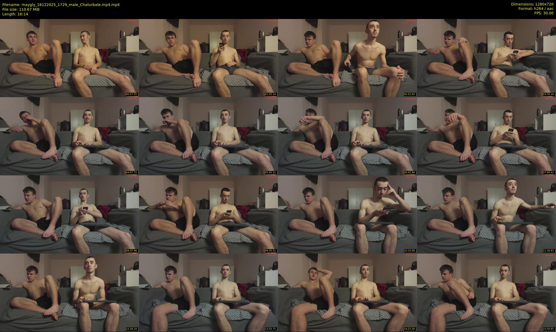 maygly — 17 minute Chaturbate male cam show recording, 720p, Dec 18, 2025