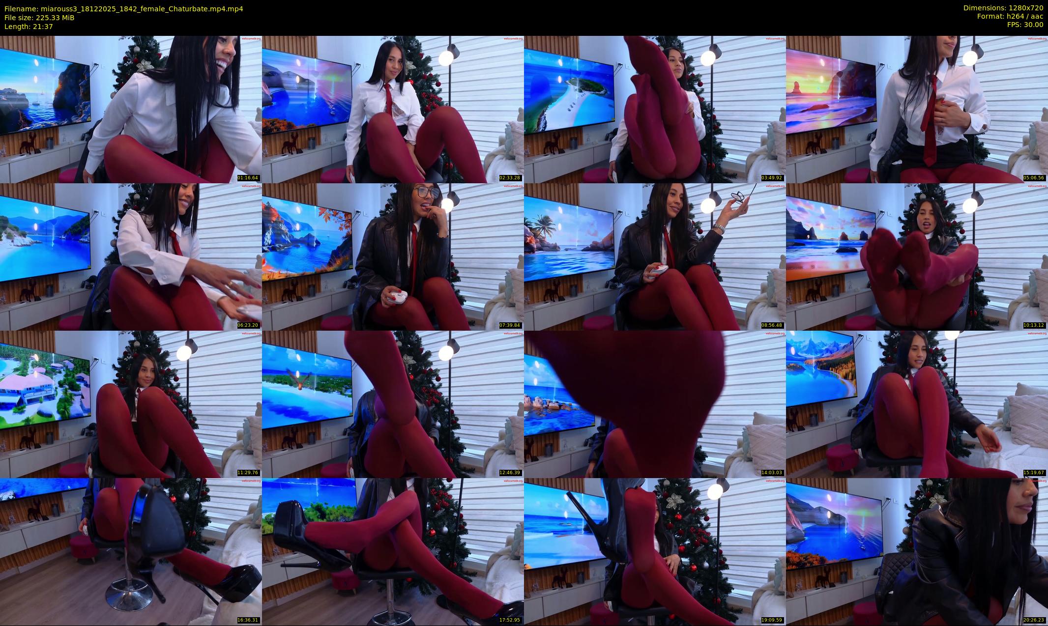 miarouss3 — 22 minute Chaturbate female cam show recording, 720p, Dec 18, 2025