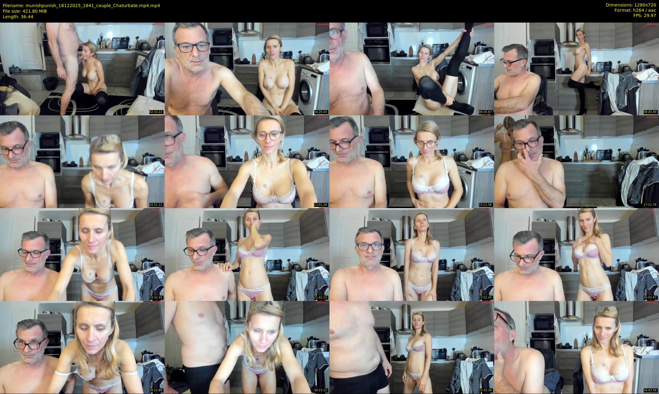 munishpunish — 37 minute Chaturbate couple cam show recording, 720p, Dec 18, 2025