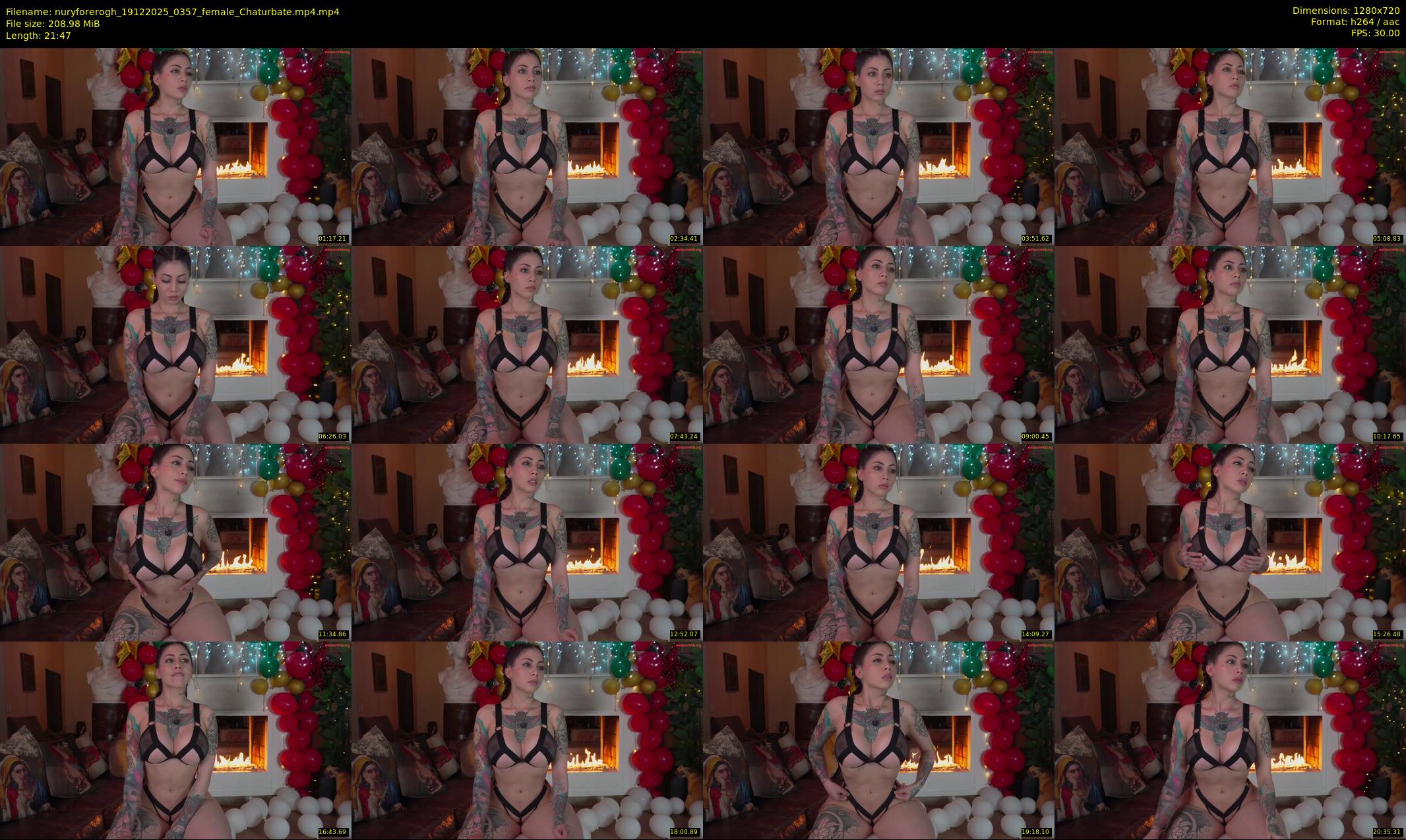 nuryforerogh — 22 minute Chaturbate female cam show recording, 720p, Dec 19, 2025