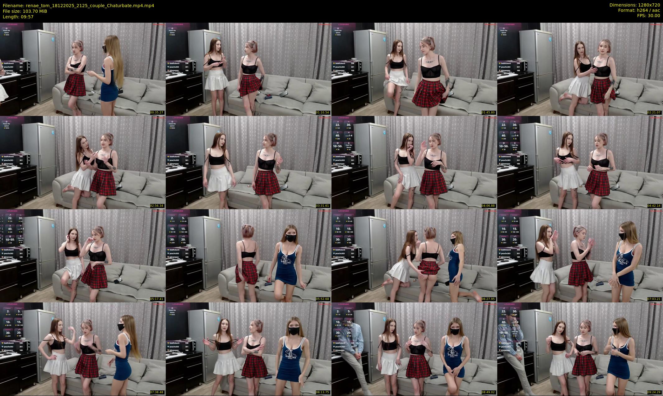 renae_tom — 10 minute Chaturbate couple cam show recording, 720p, Dec 18, 2025