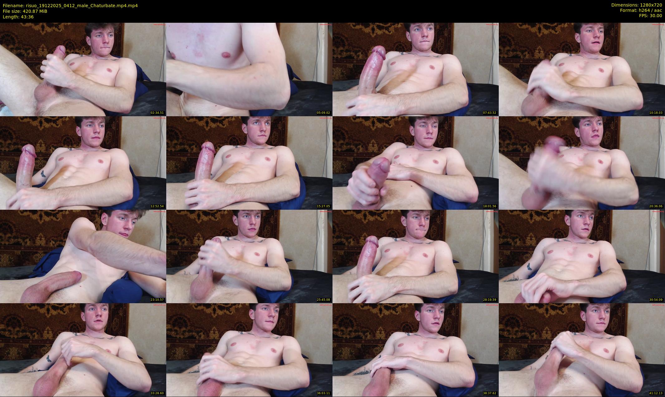 risuo — 44 minute Chaturbate male cam show recording, 720p, Dec 19, 2025