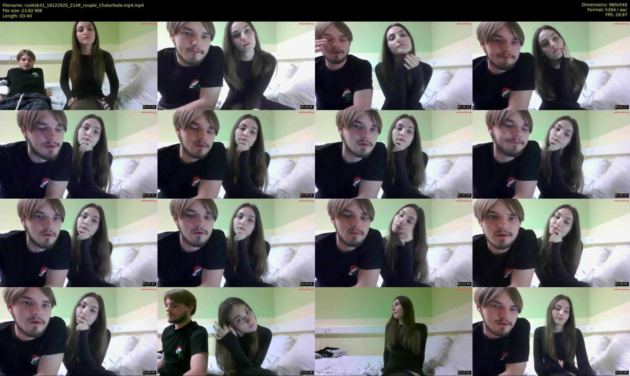 rusiksb31 — 4 minute Chaturbate couple cam show recording, 480p, Dec 18, 2025