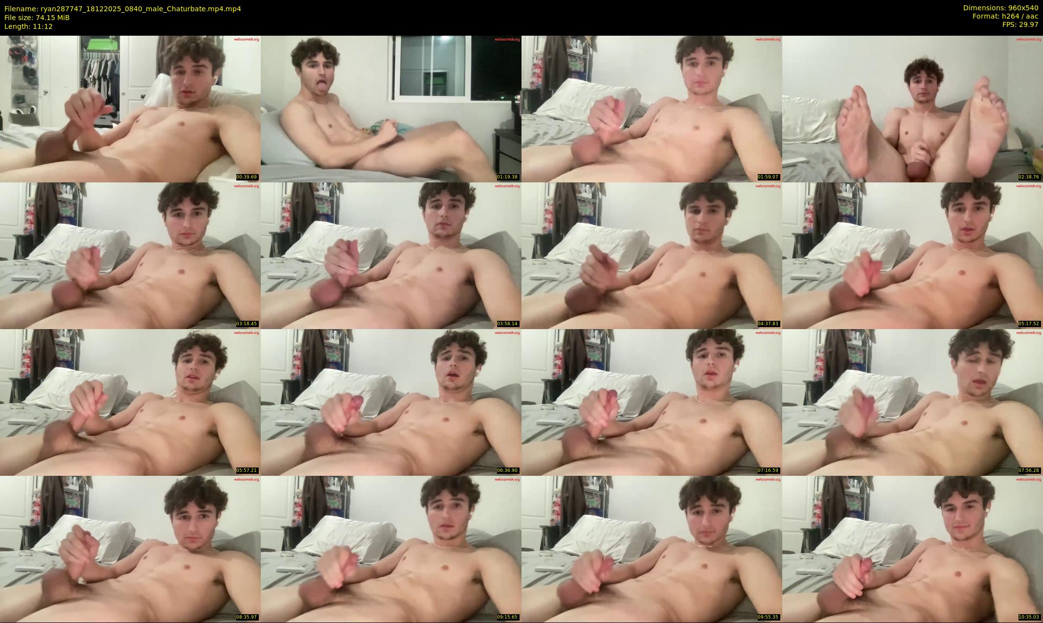 ryan287747 — 12 minute Chaturbate male cam show recording, 480p, Dec 18, 2025