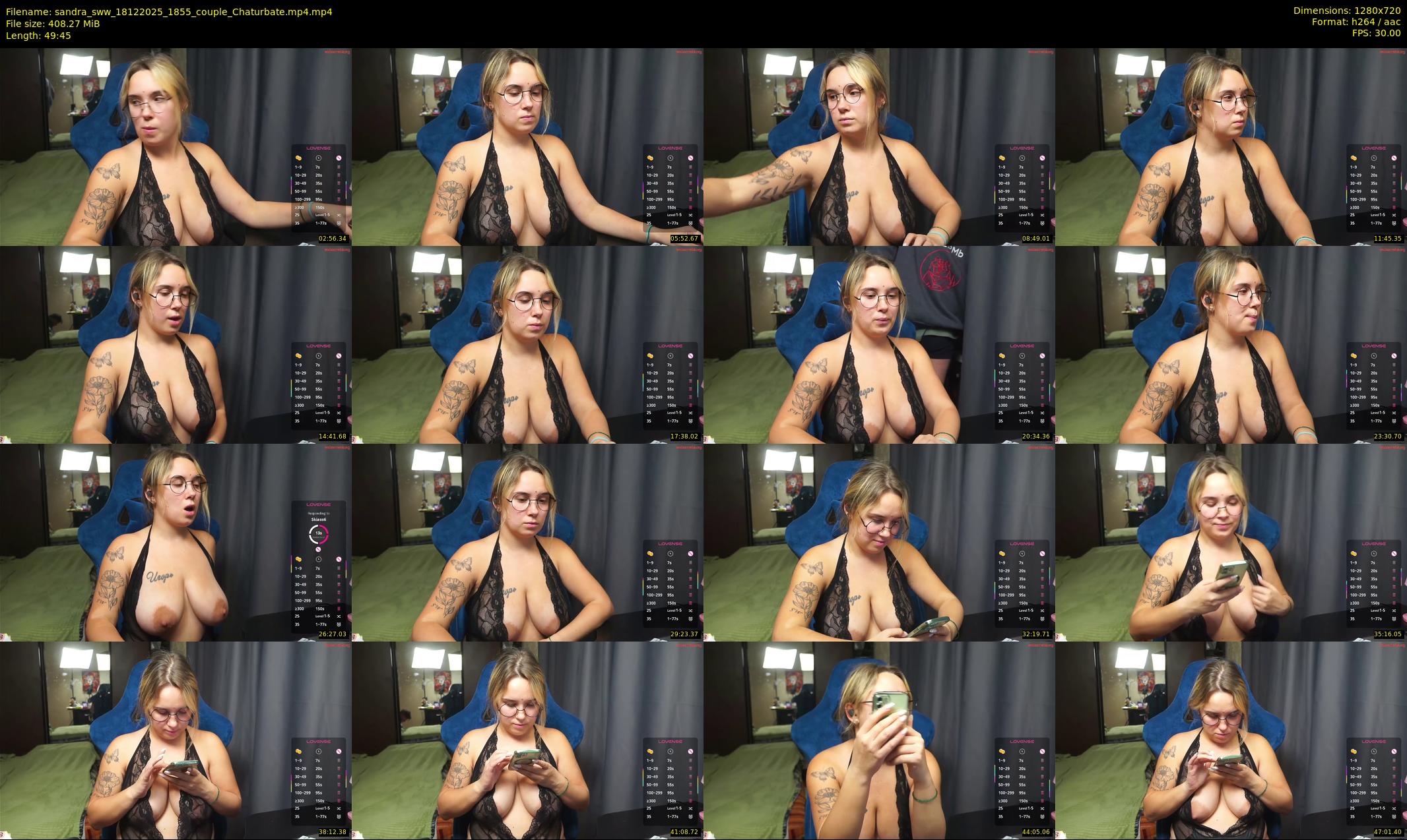 sandra_sww — 50 minute Chaturbate couple cam show recording, 720p, Dec 18, 2025