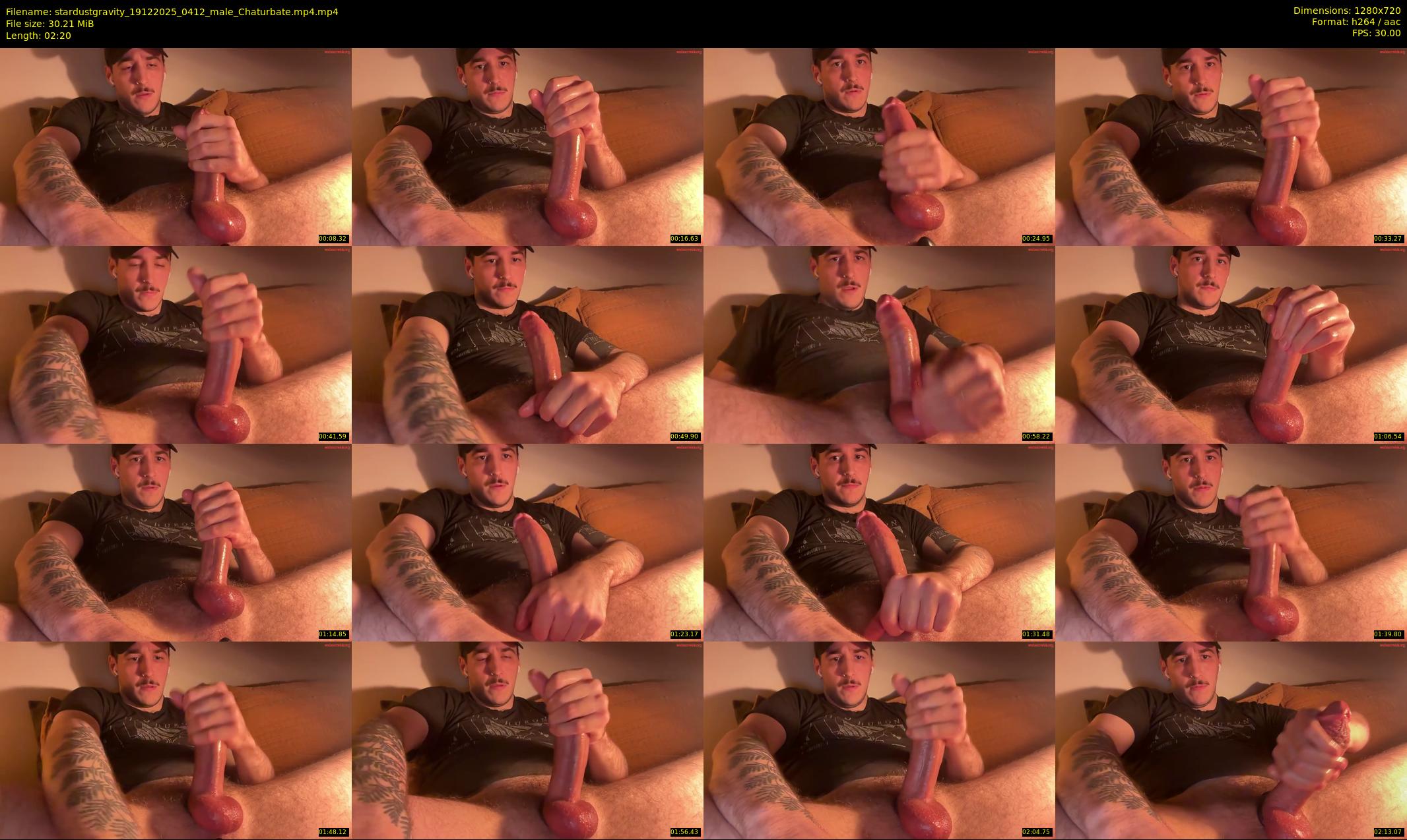 stardustgravity — 3 minute Chaturbate male cam show recording, 720p, Dec 19, 2025