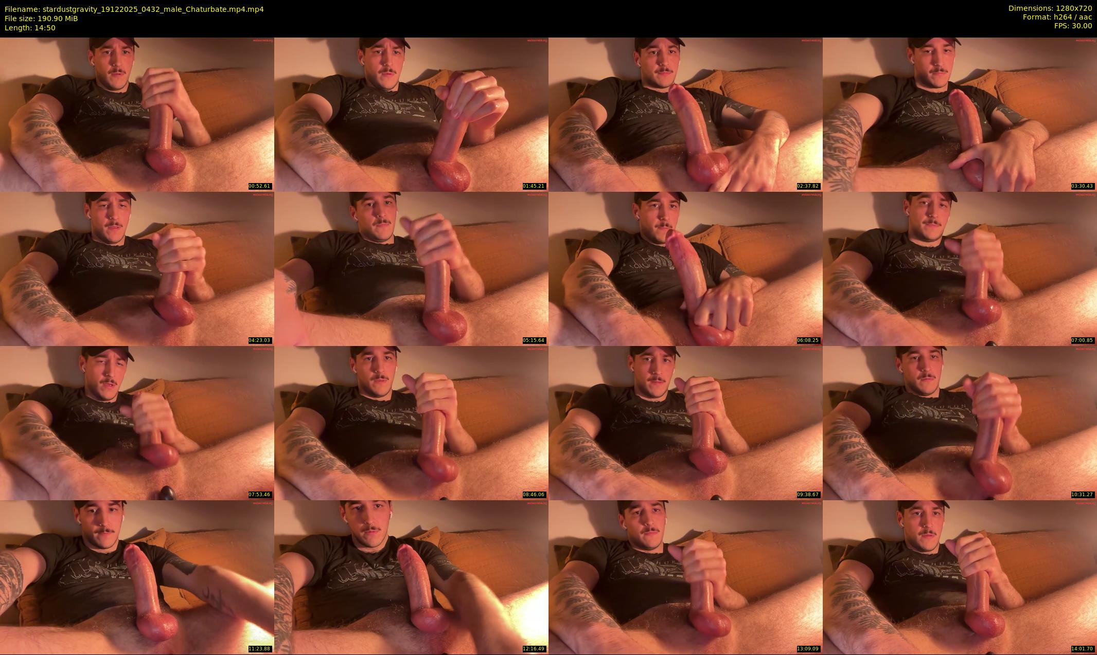 stardustgravity — 15 minute Chaturbate male cam show recording, 720p, Dec 19, 2025