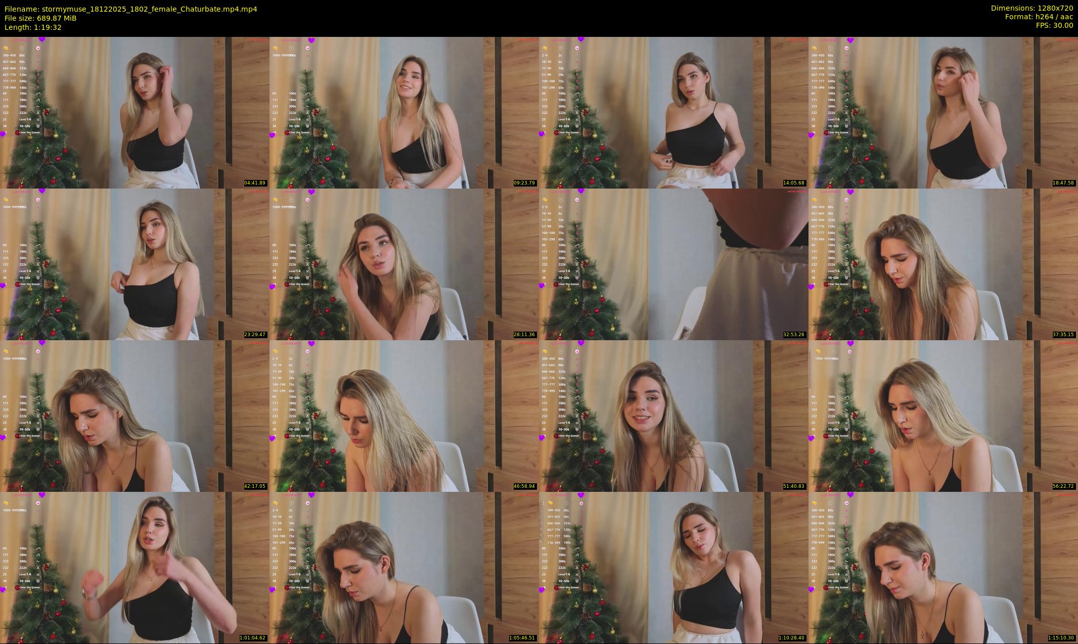stormymuse — 80 minute Chaturbate female cam show recording, 720p, Dec 18, 2025