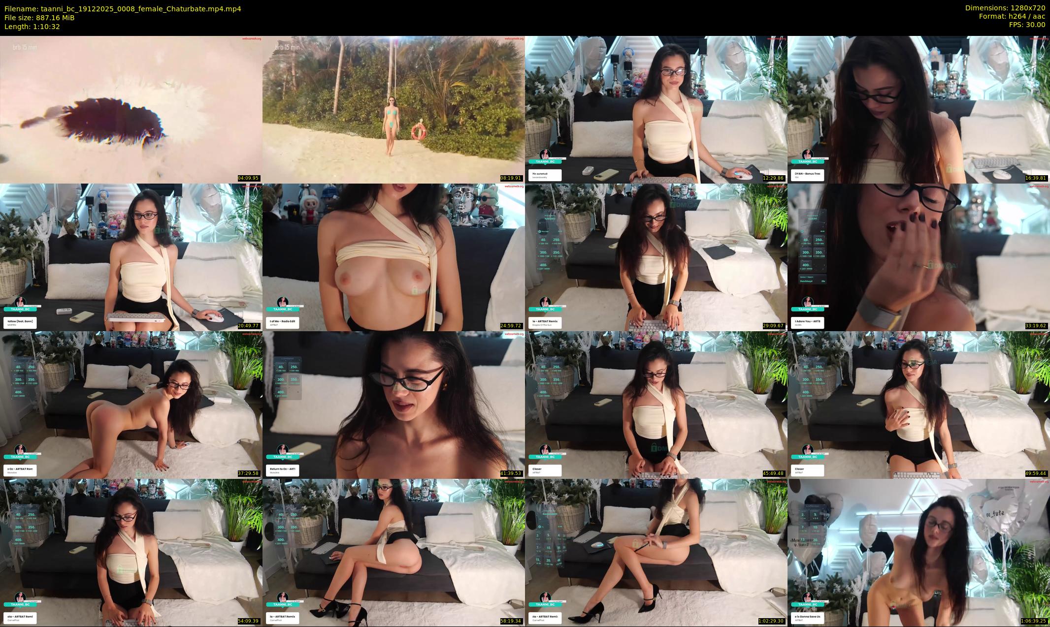 taanni_bc — 71 minute Chaturbate female cam show recording, 720p, Dec 19, 2025